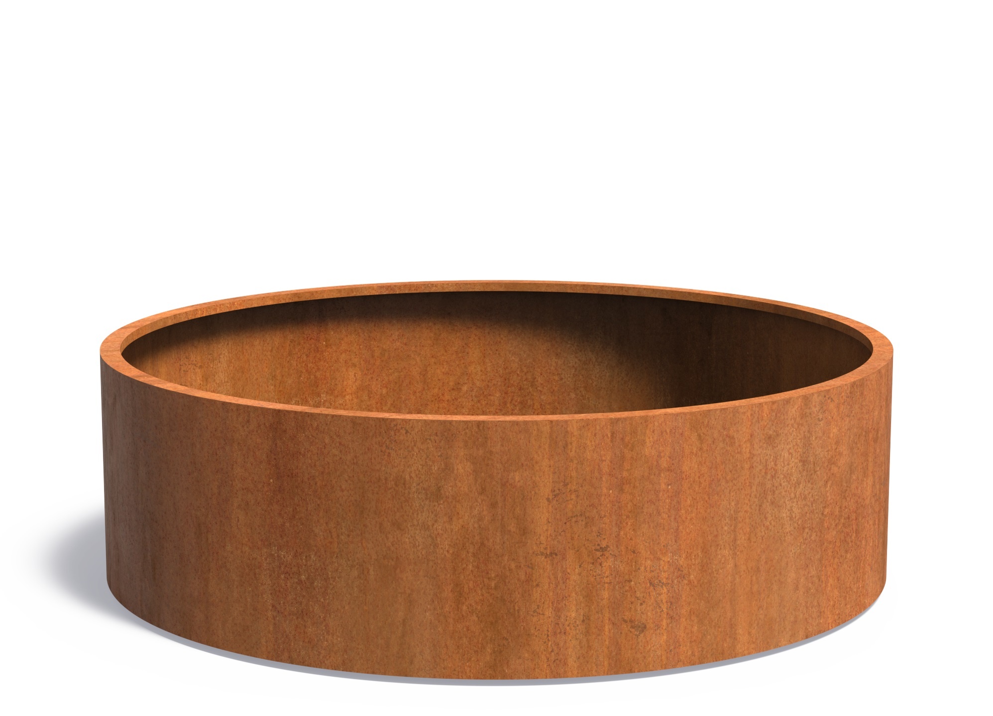 Cortenstaal plantenbak CIRCUM 200x60cm. afbeelding