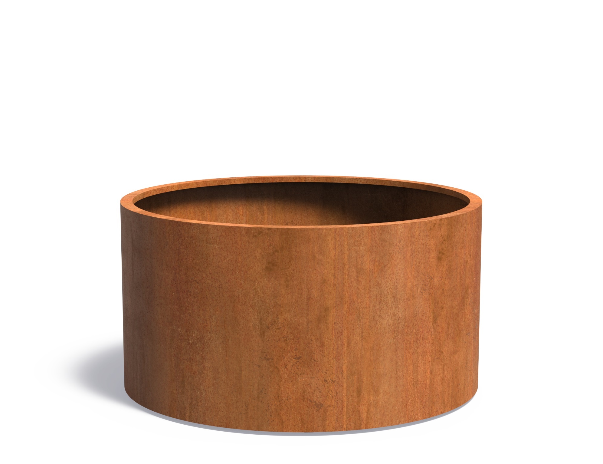 Cortenstaal plantenbak CIRCUM 150x80cm. afbeelding