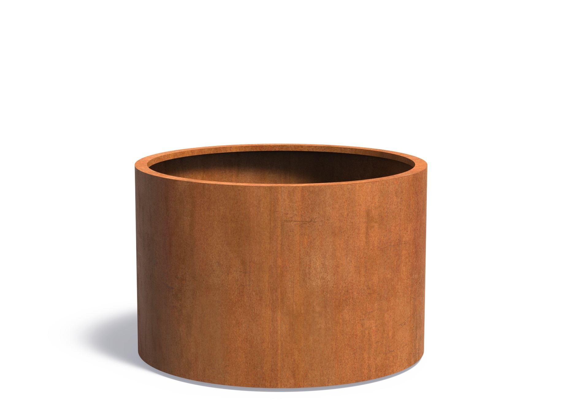 Cortenstaal plantenbak CIRCUM 120x80cm. afbeelding