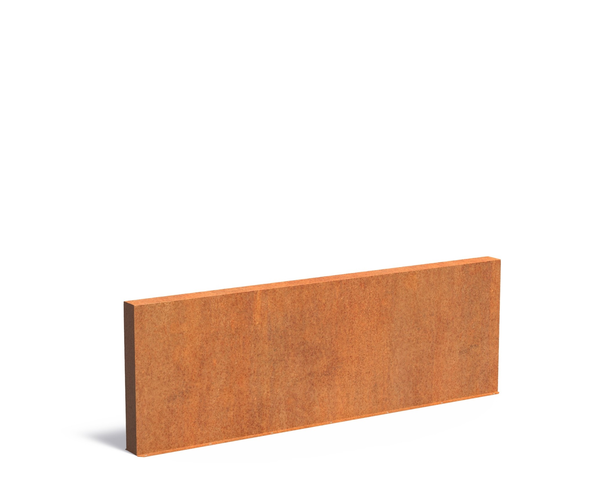 Cortenstaal muur 300x15x100cm. afbeelding