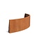 Keerwand cortenstaal buitenbocht 200x200x60cm.
