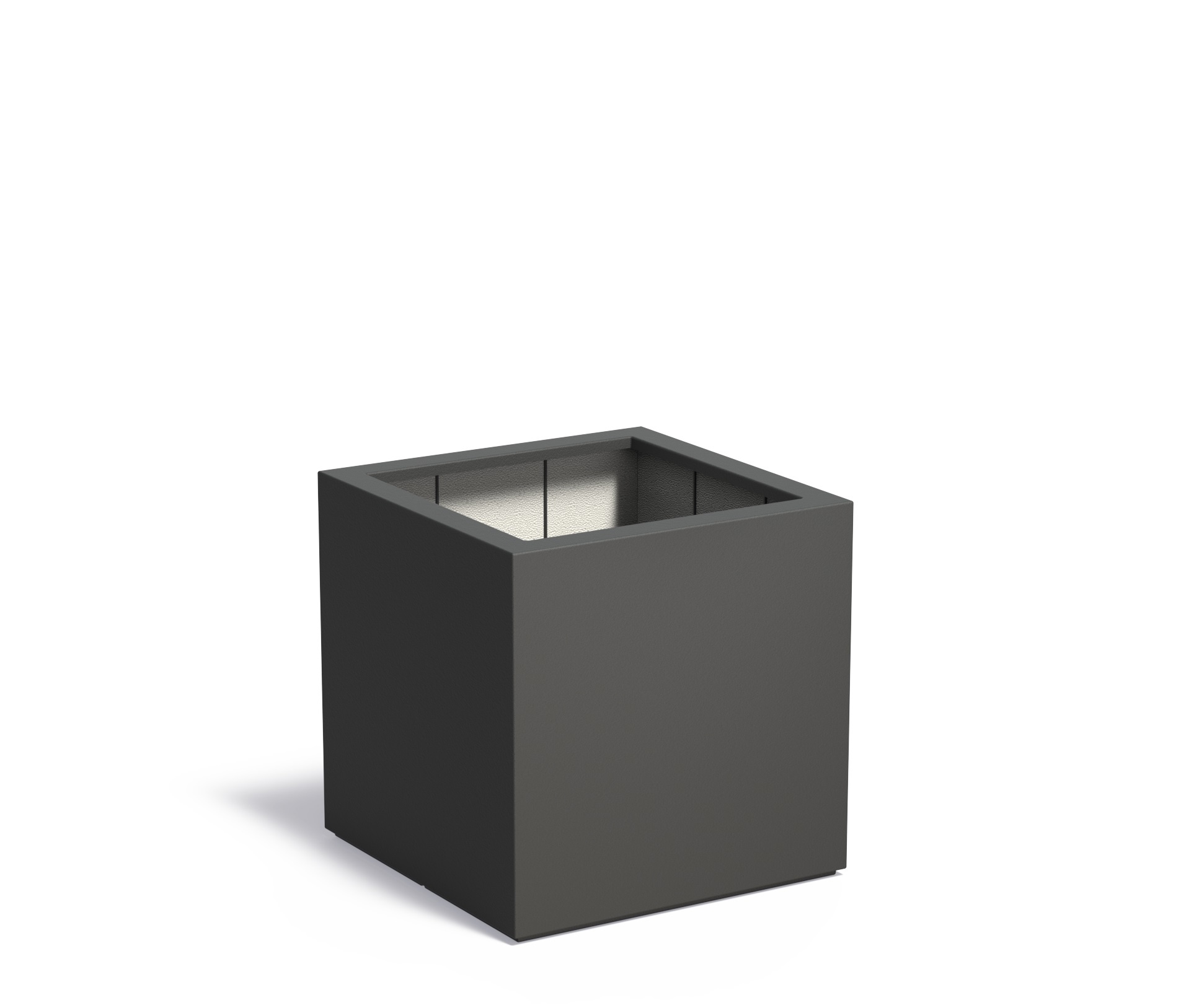 Polyester plantenbak CARREZ 80x80x80cm. afbeelding