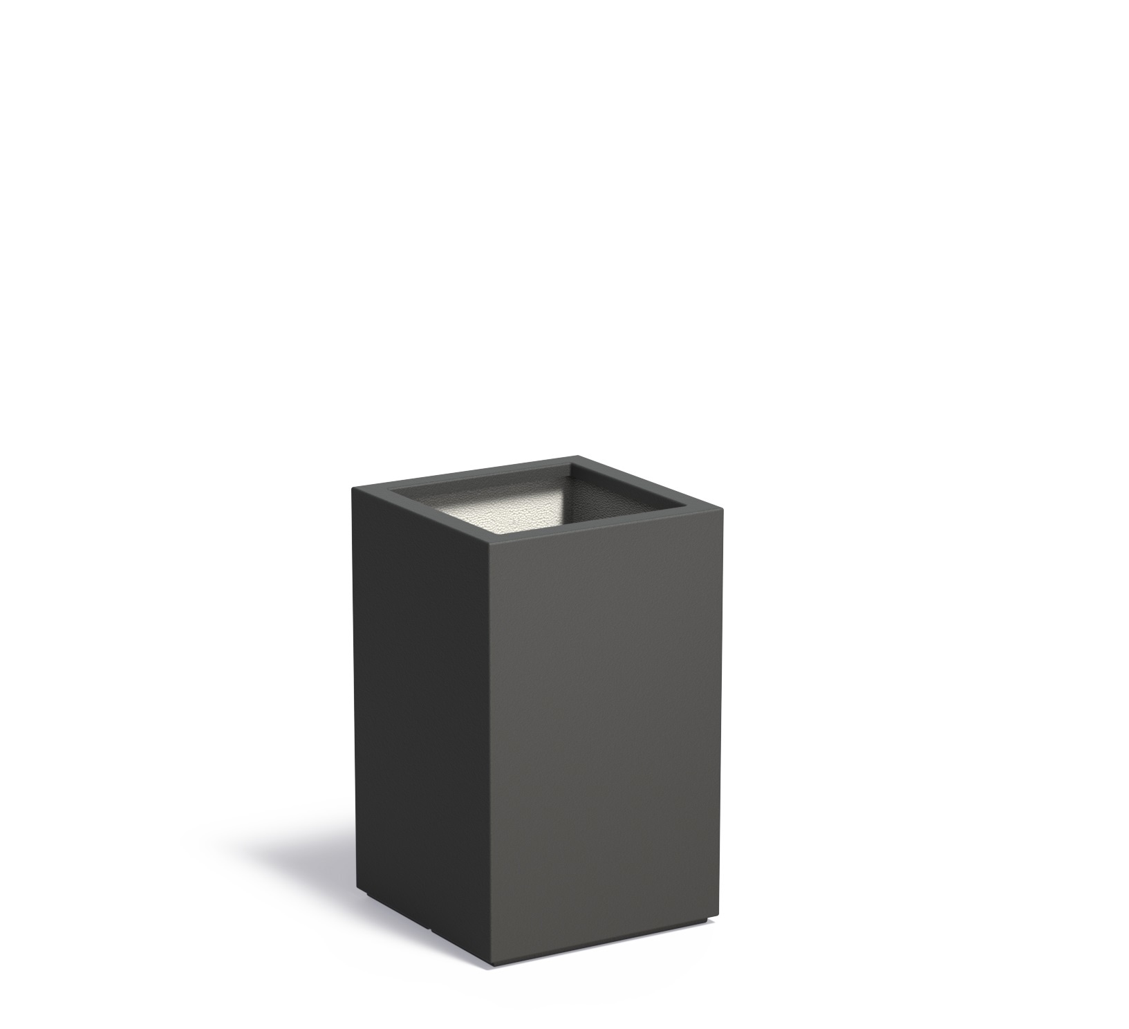 Polyester plantenbak CARREZ 50x50x80cm. afbeelding