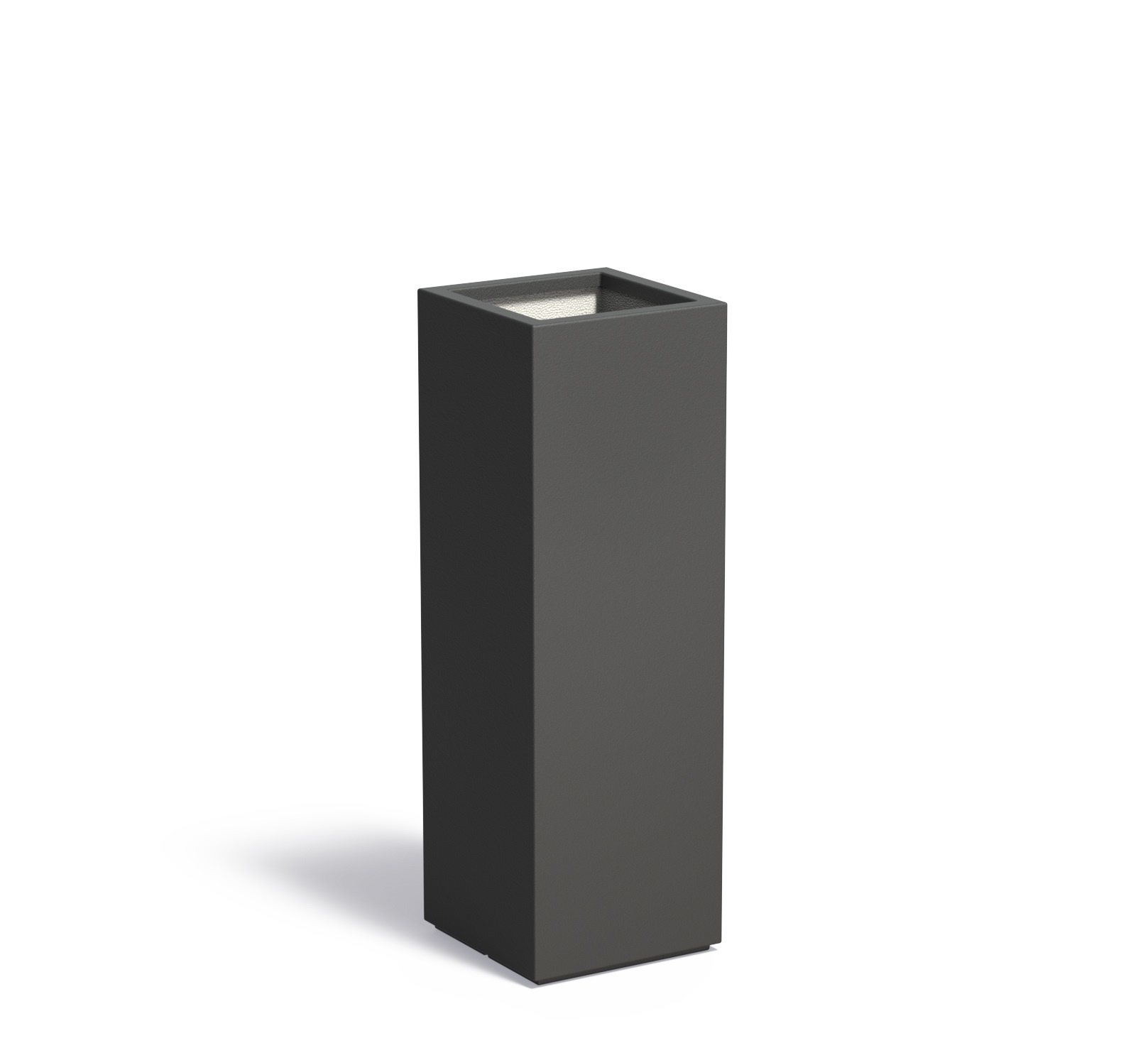 Polyester plantenbak CARREZ 40x40x120cm. afbeelding