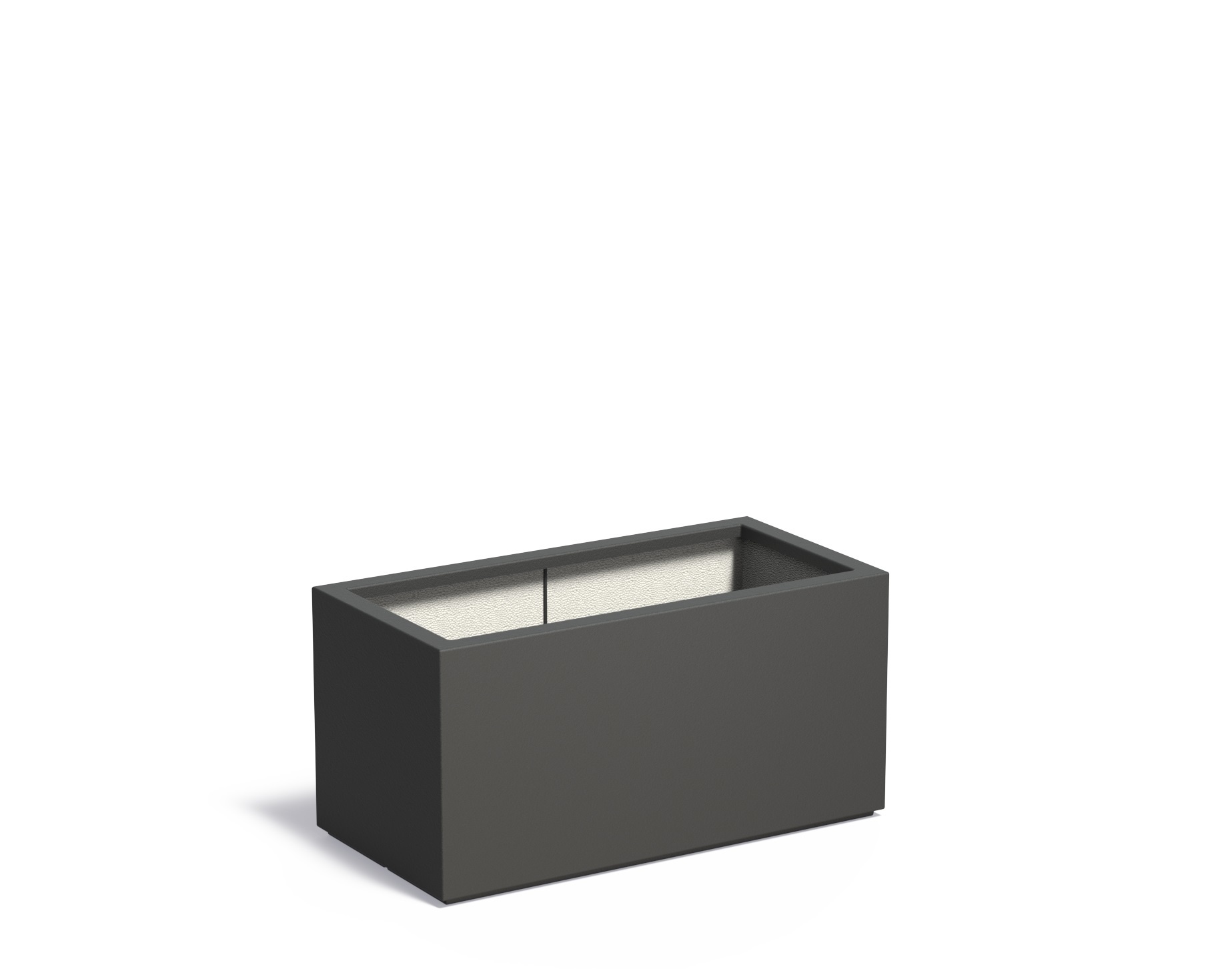 Polyester plantenbak CARREZ 100x50x50cm. afbeelding