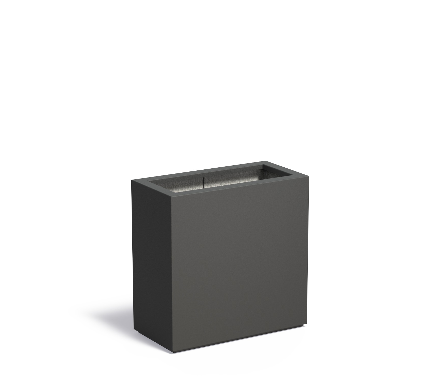 Polyester plantenbak CARREZ 80x40x80cm. afbeelding