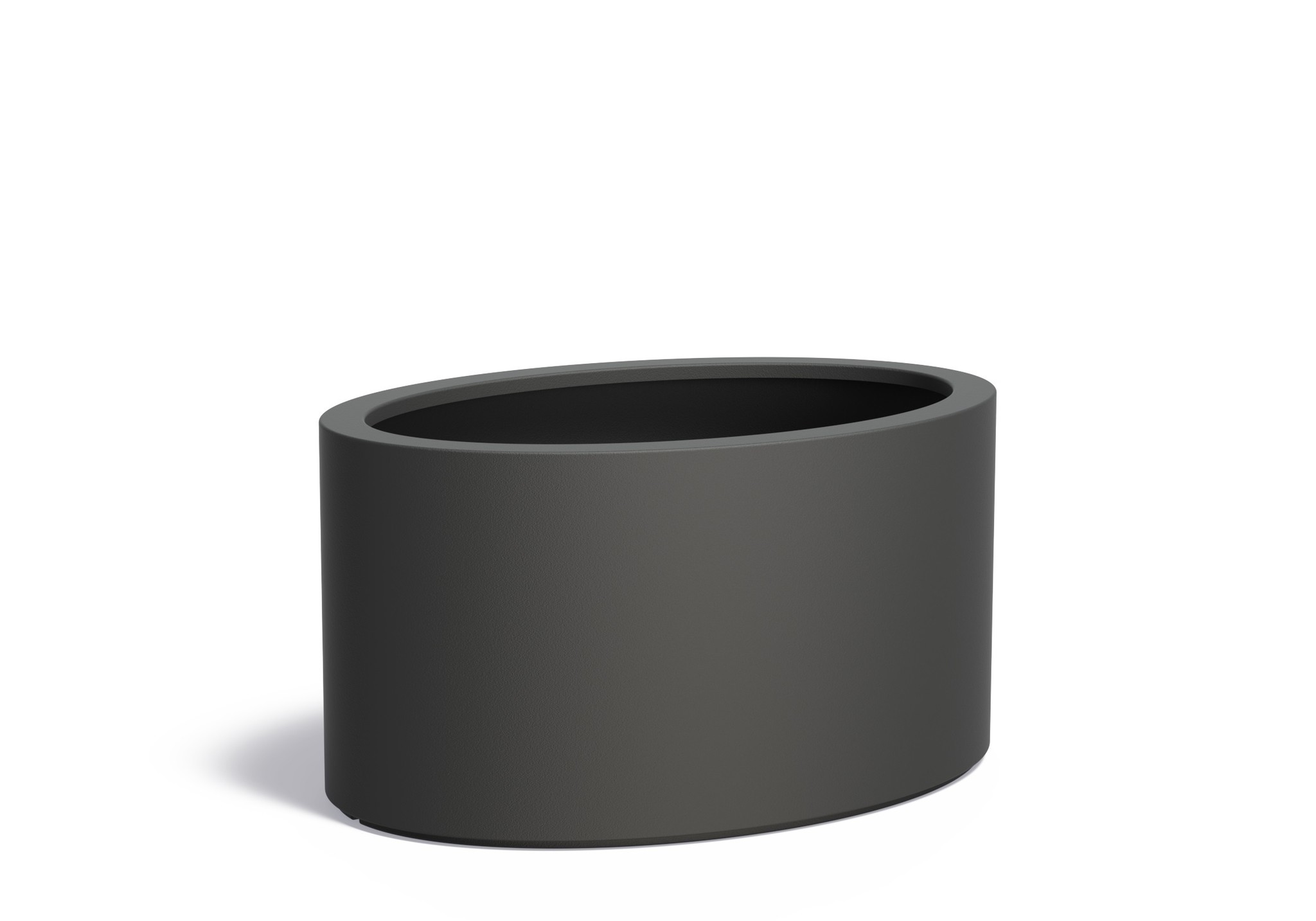Polyester plantenbak Ellipse 115x80x60cm. afbeelding