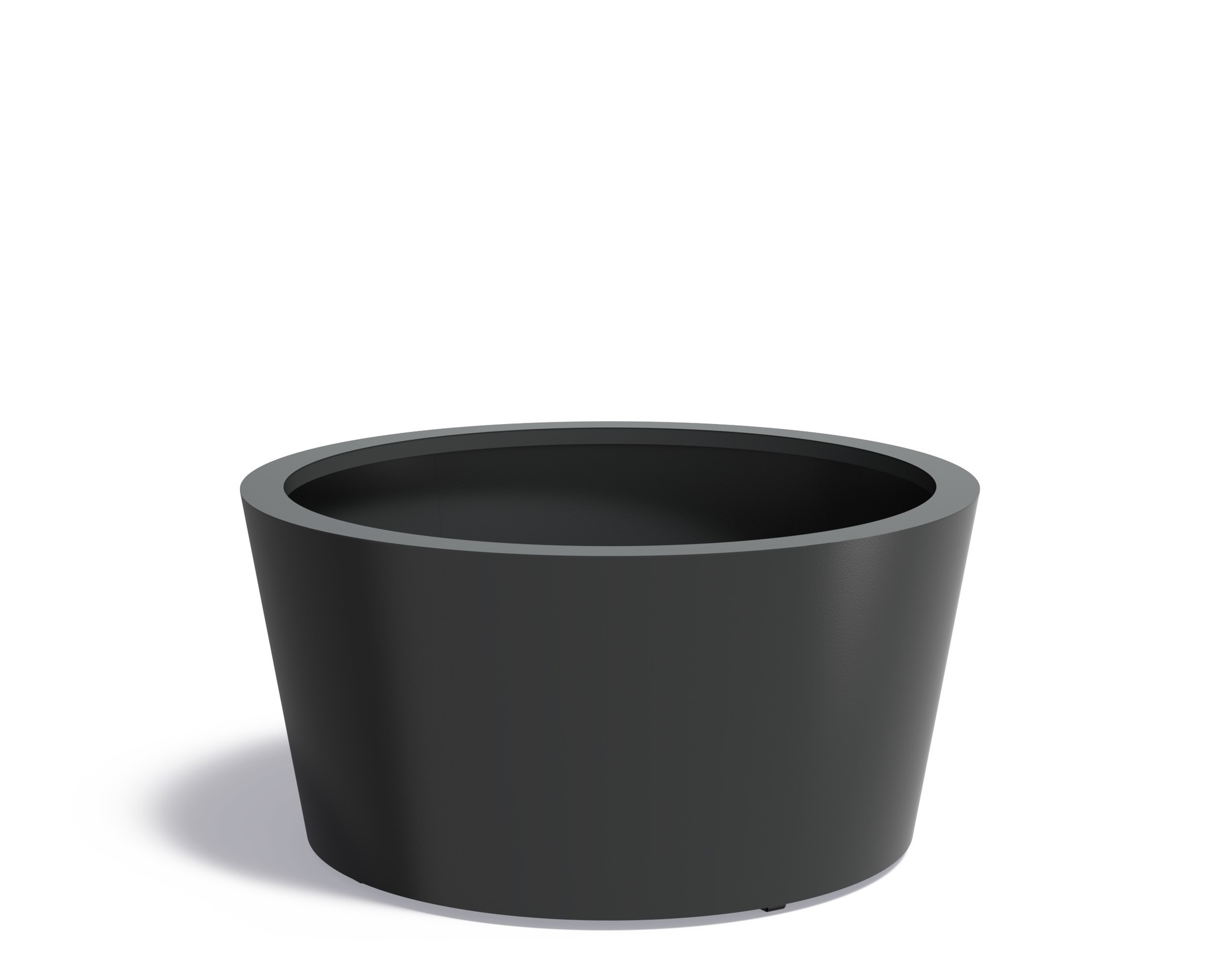 Aluminium plantenbak CONIC 120x60cm. afbeelding