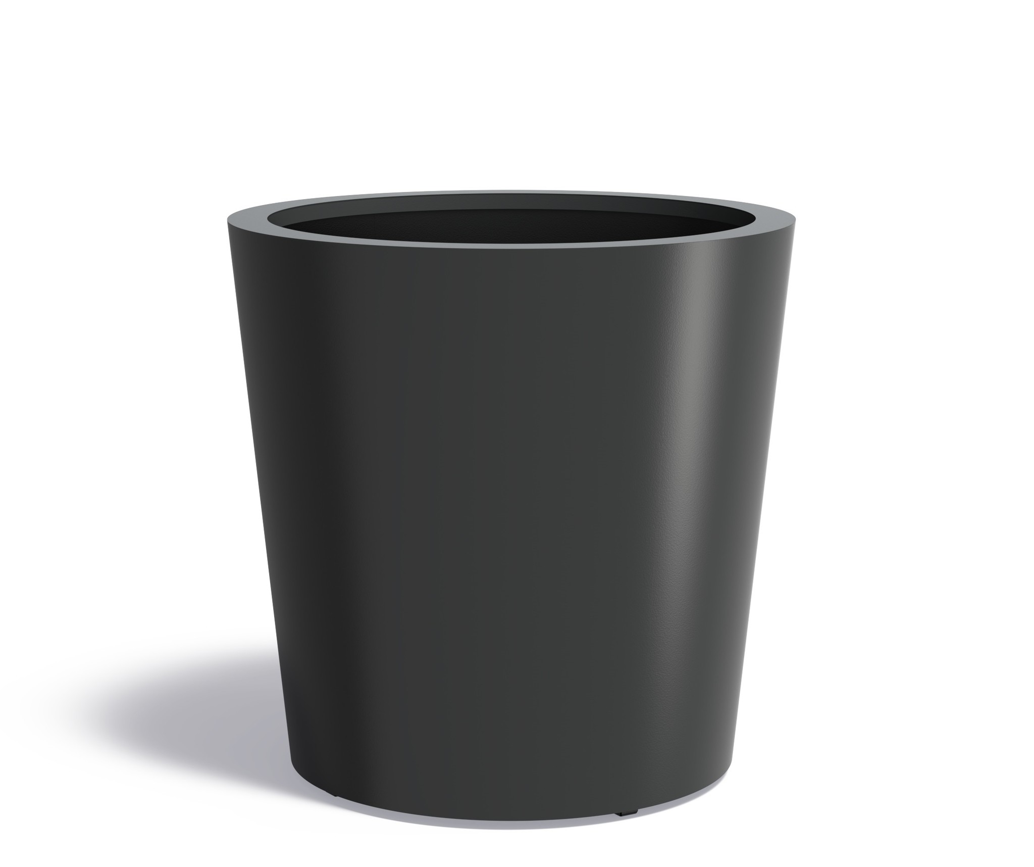 Aluminium plantenbak CONIC 100x100cm. afbeelding