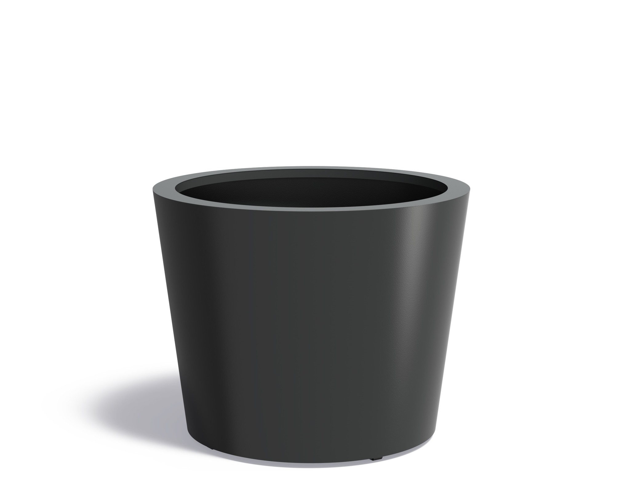 Aluminium plantenbak CONIC 100x80cm. afbeelding