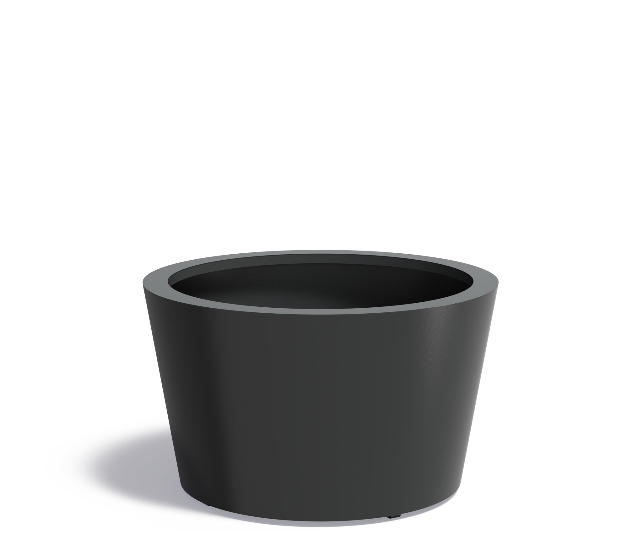 Aluminium plantenbak CONIC 100x60cm. afbeelding