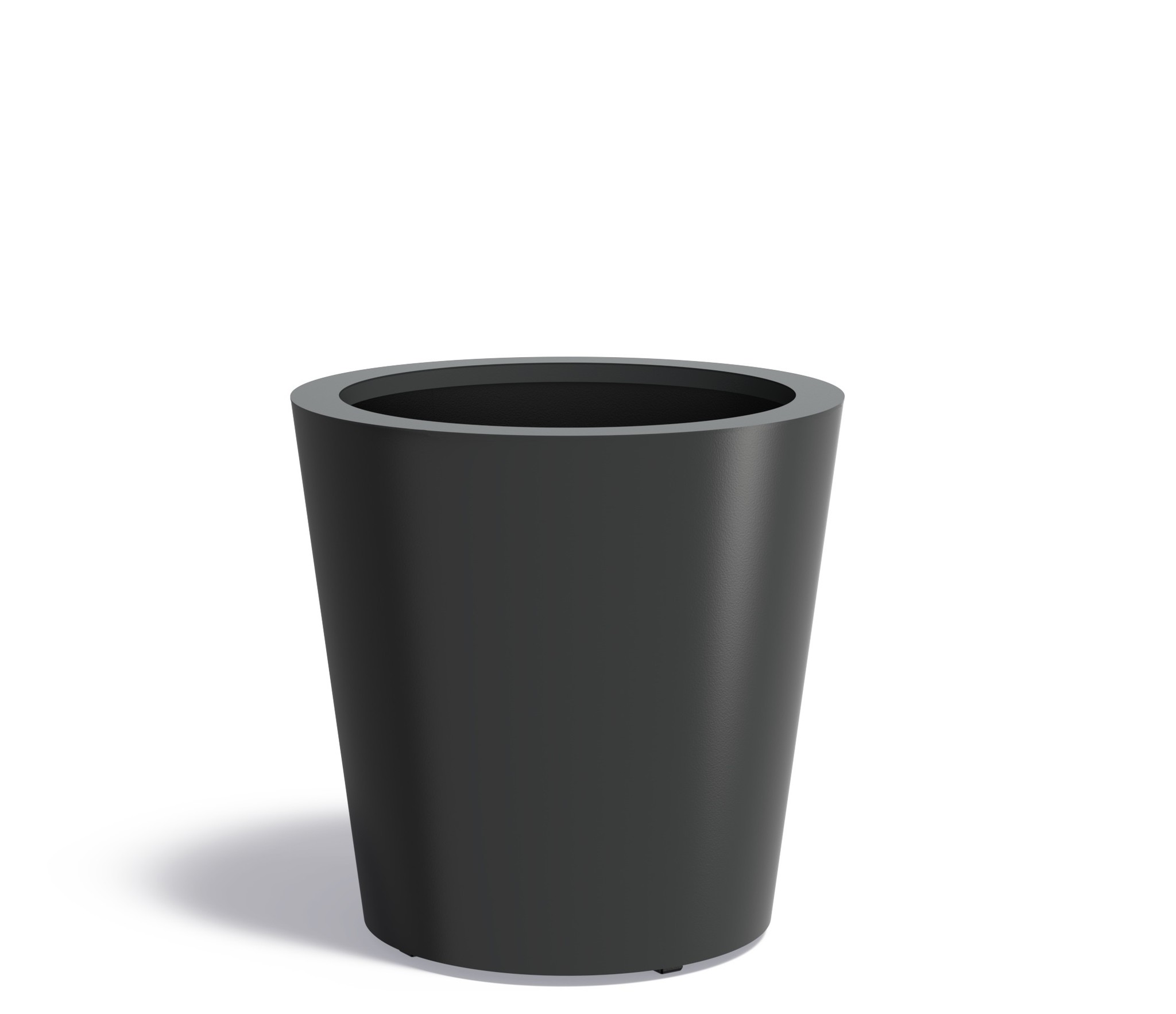 Aluminium plantenbak CONIC 80x80cm. afbeelding