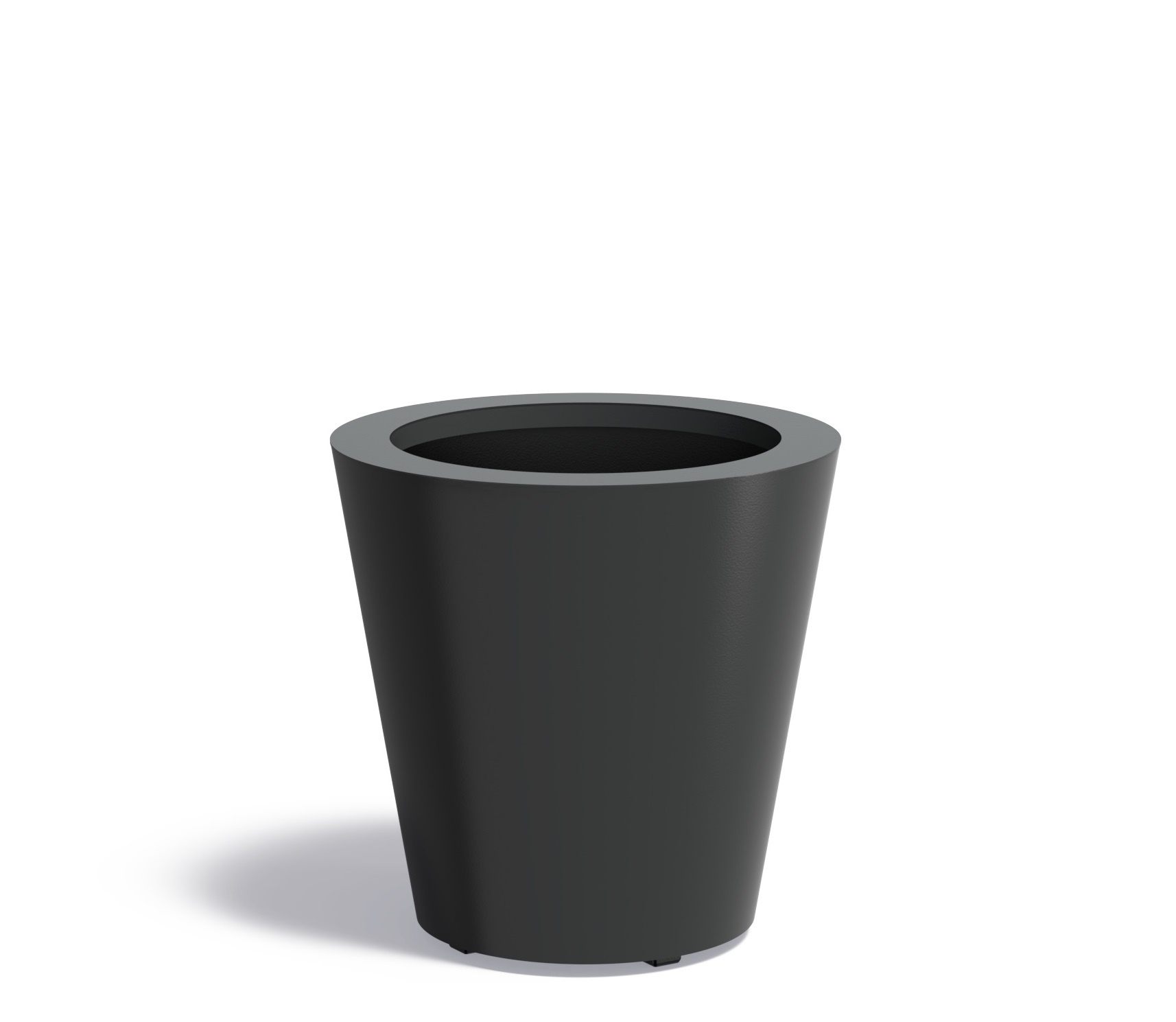 Aluminium plantenbak CONIC 60x60cm. afbeelding