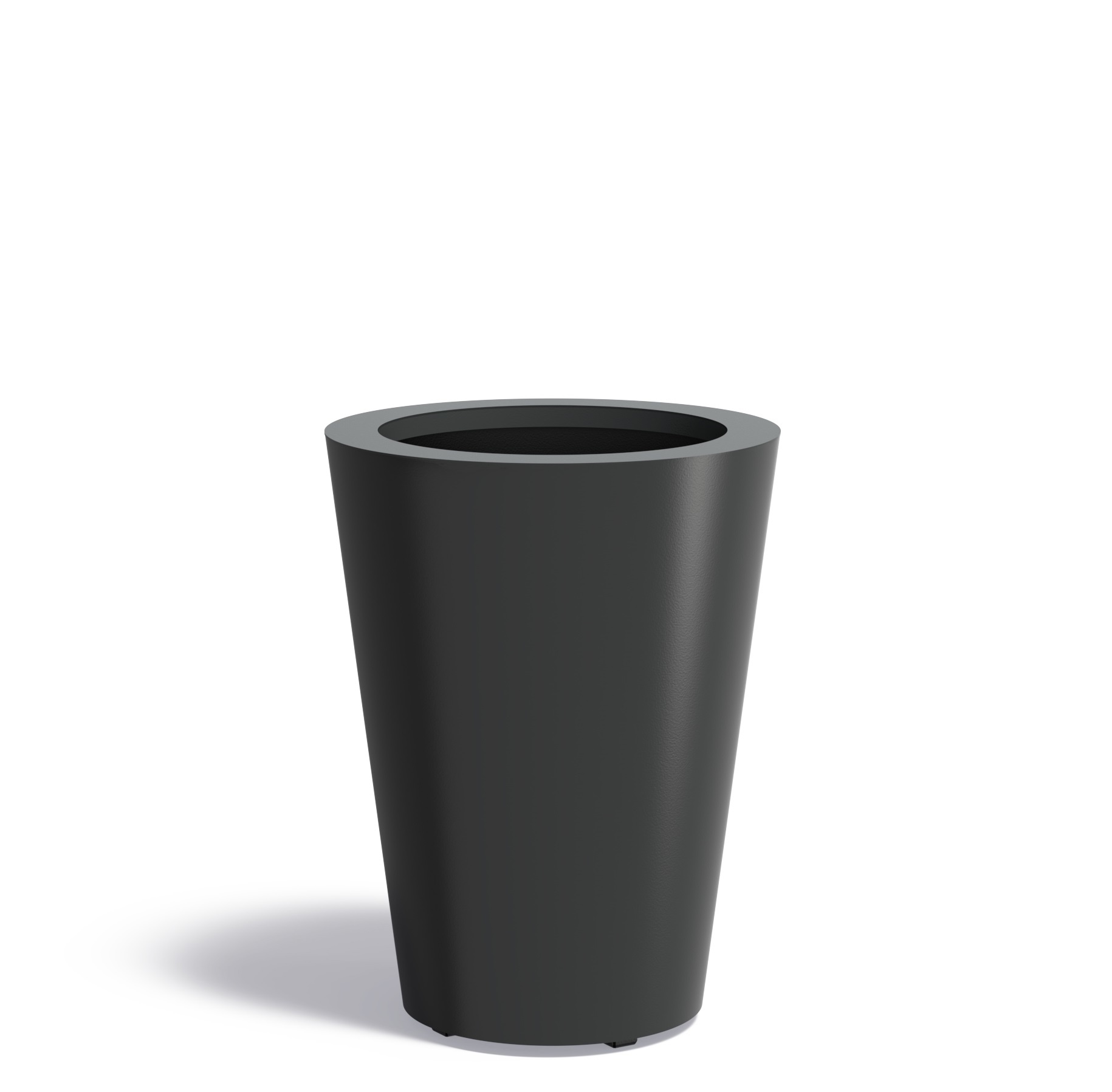 Aluminium plantenbak CONIC 60x80cm. afbeelding