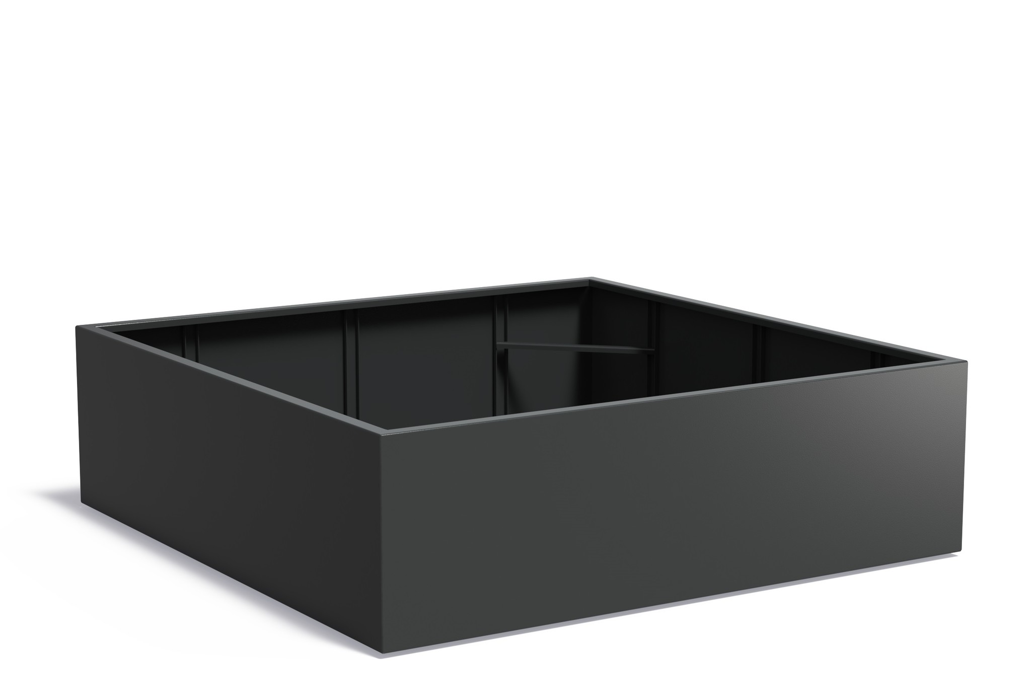 Aluminium plantenbak CARREZ 200x200x60cm. afbeelding