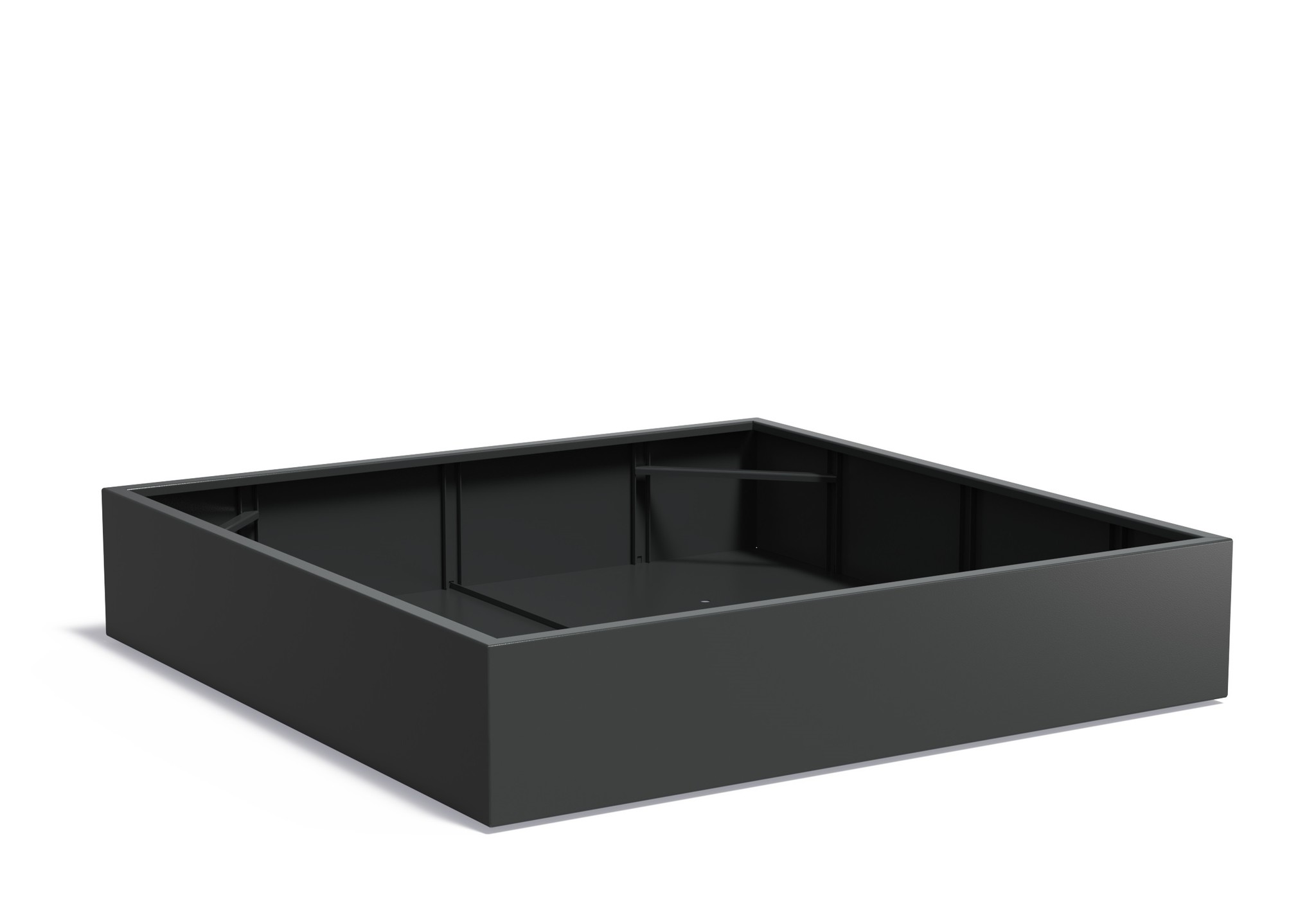 Aluminium plantenbak CARREZ 200x200x40cm. afbeelding