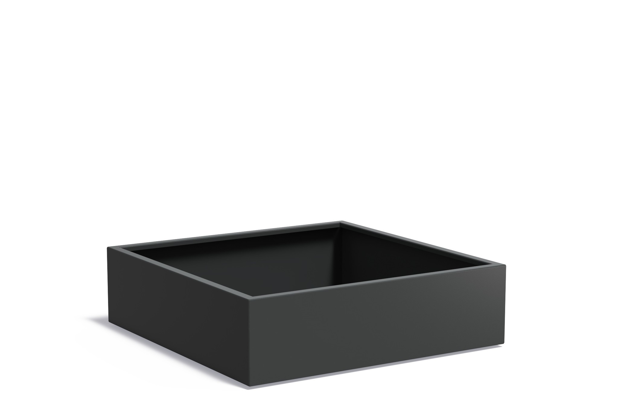 Aluminium plantenbak CARREZ 140x140x40cm. afbeelding