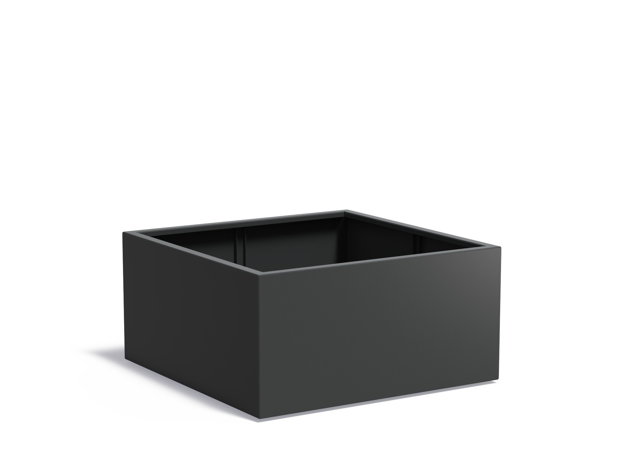 Aluminium plantenbak CARREZ 120x120x60cm. afbeelding