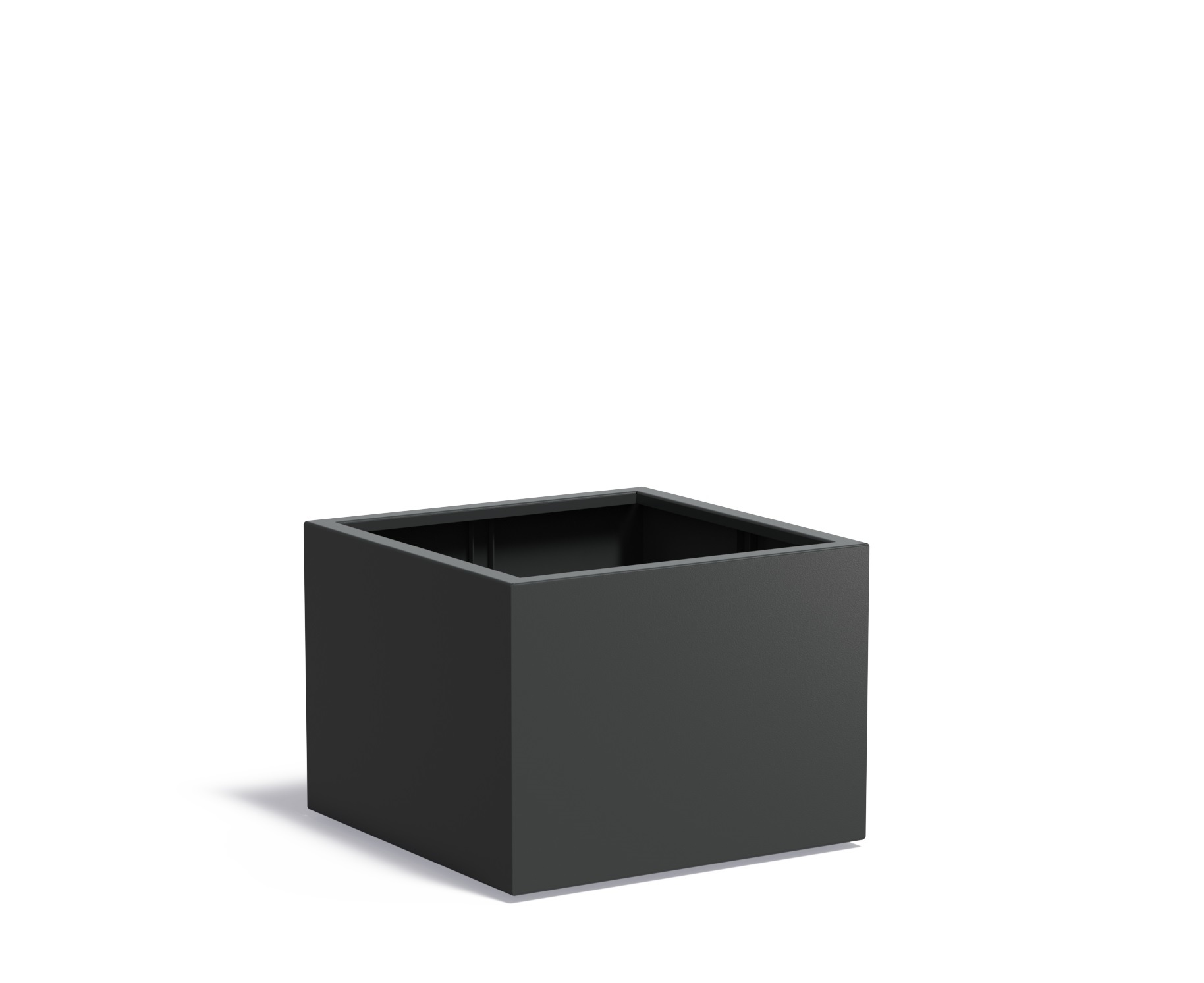 Aluminium plantenbak CARREZ 80x80x60cm. afbeelding