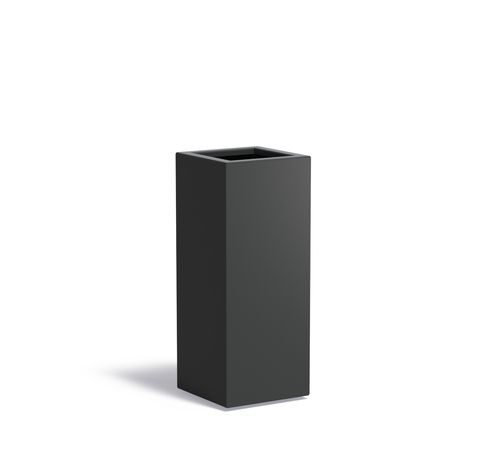 Aluminium plantenbak CARREZ 40x40x100cm. afbeelding