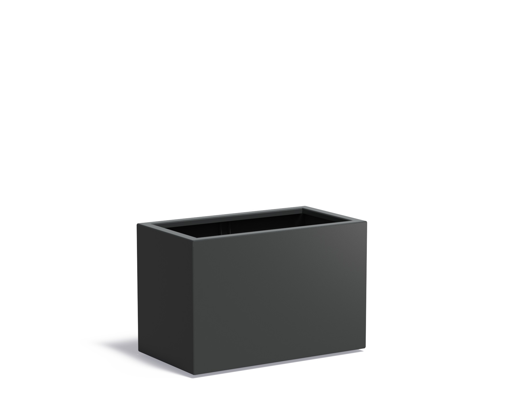 Aluminium plantenbak CARREZ 90x50x60cm. afbeelding
