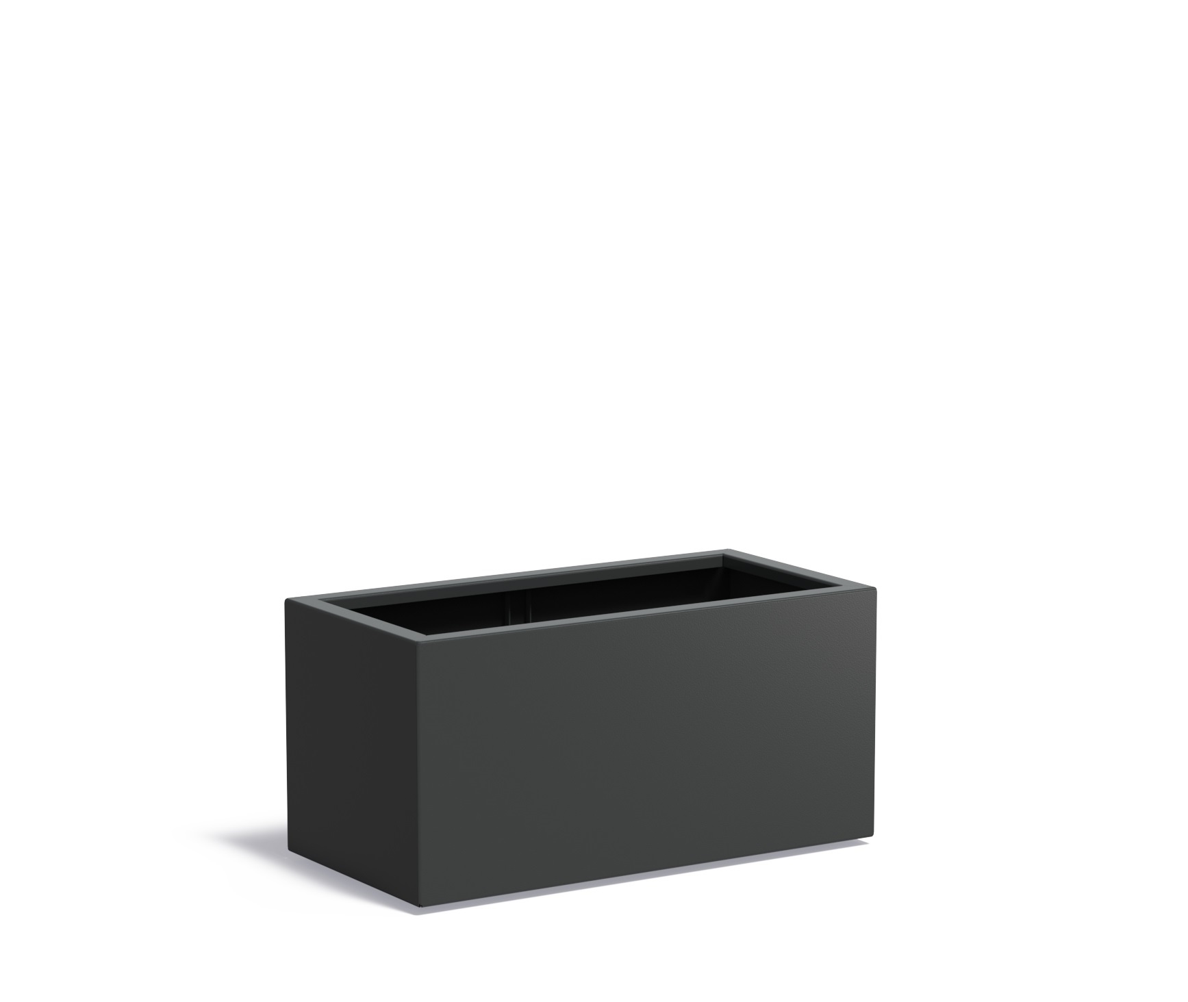 Aluminium plantenbak CARREZ 100x50x50cm. afbeelding