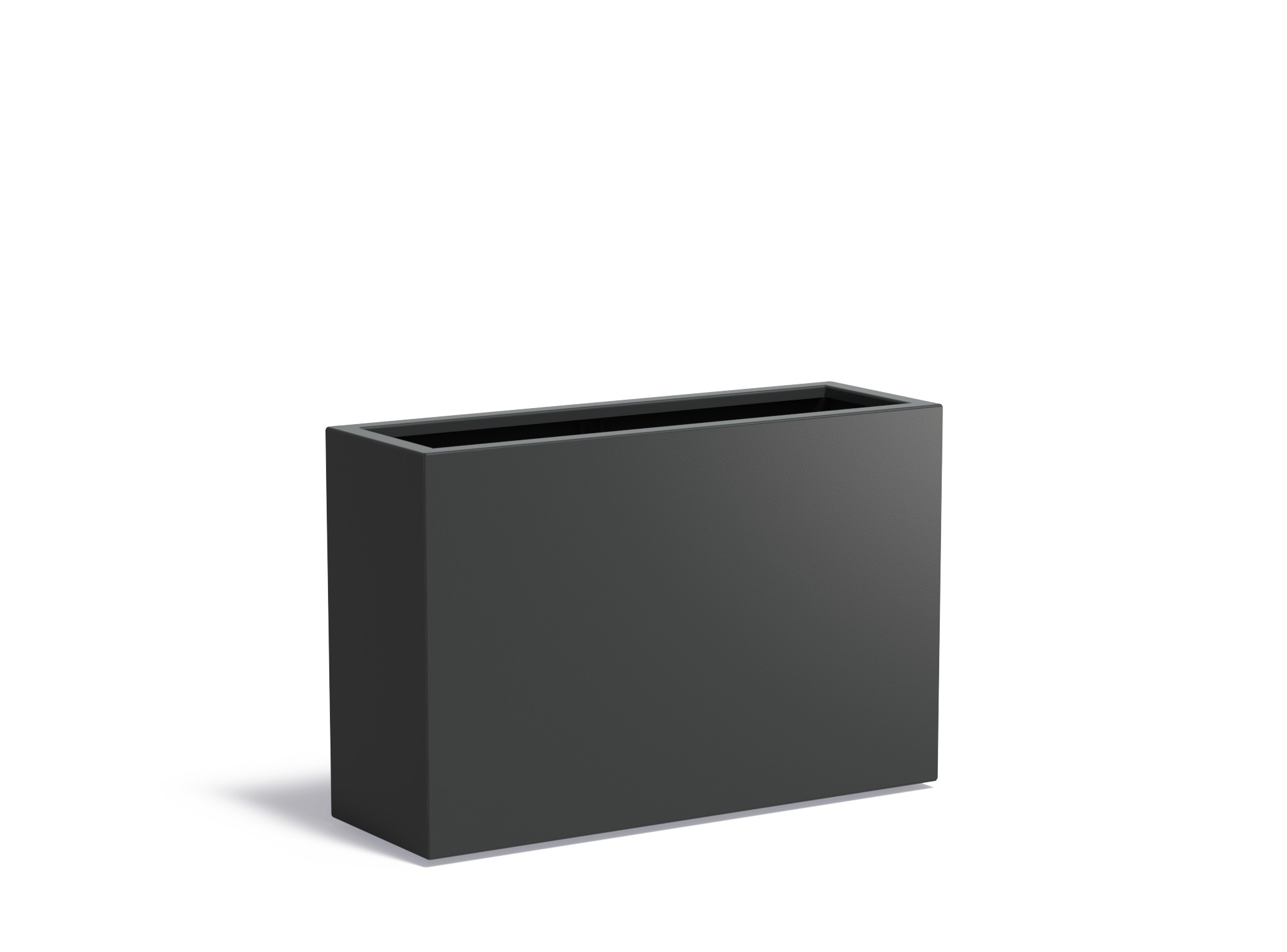 Aluminium plantenbak CARREZ 120x40x80cm. afbeelding