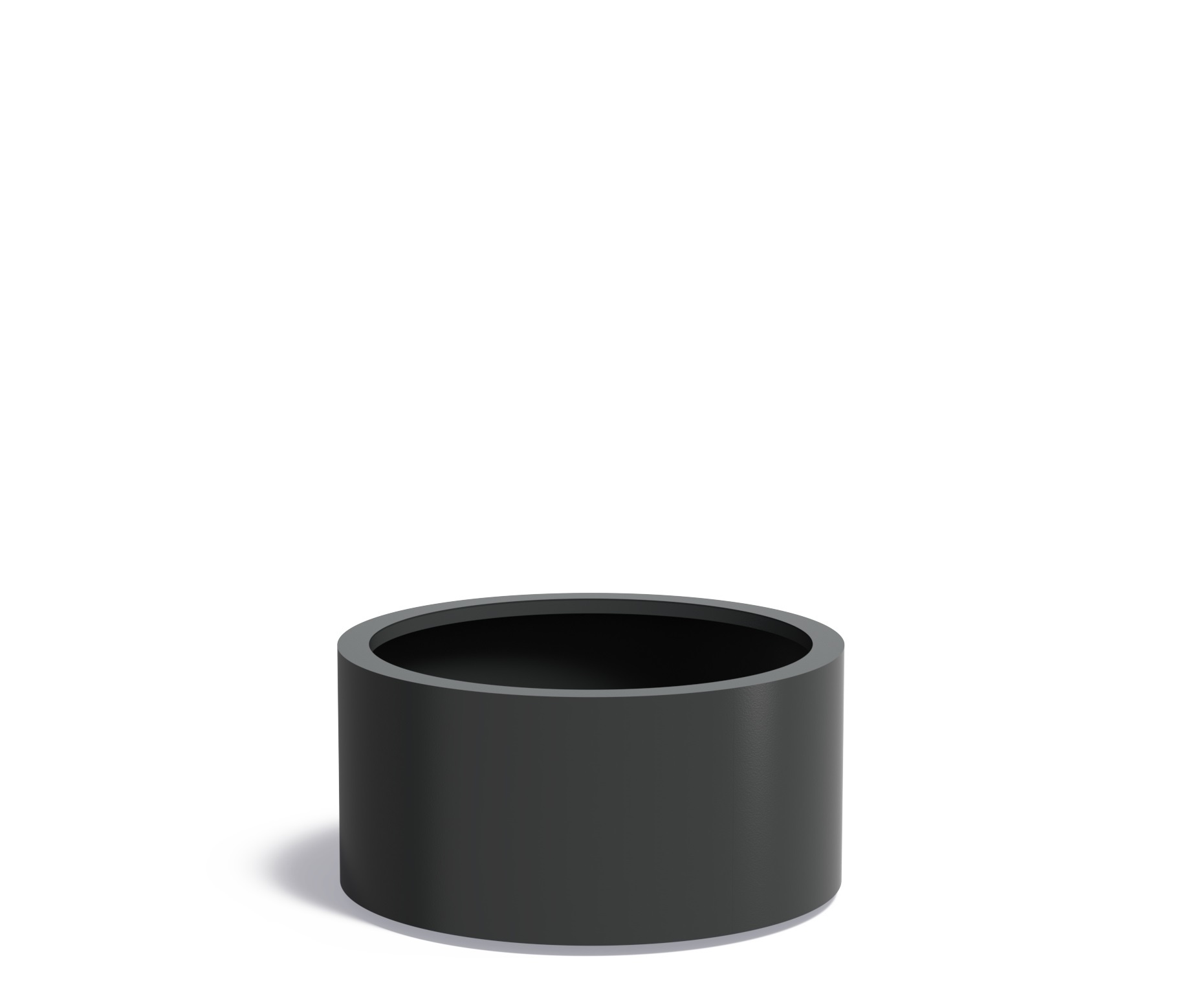 Aluminium plantenbak CIRCUM 80x40cm. afbeelding