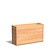 Hardhouten plantenbak CARREZ 120x40x71cm.