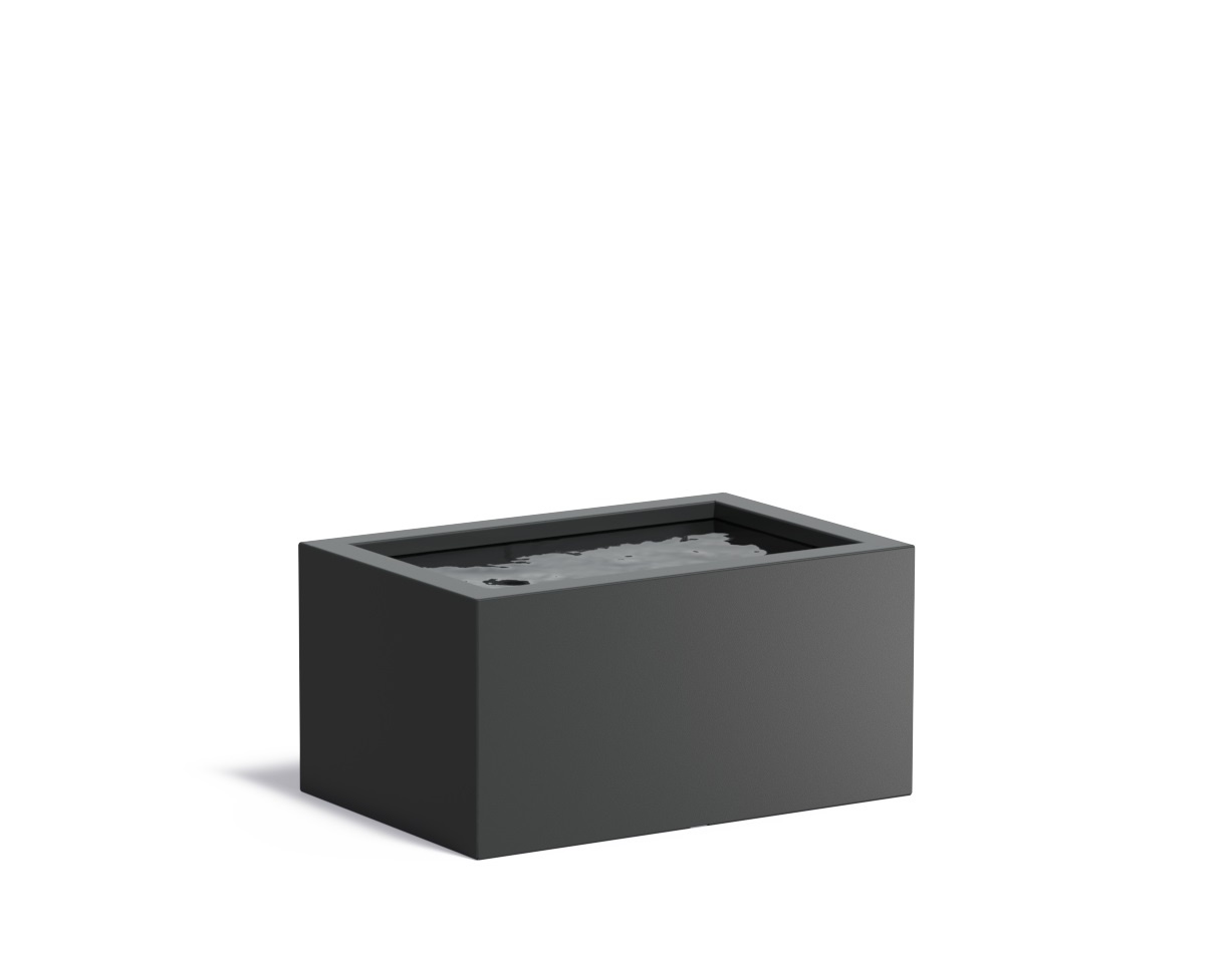 Aluminium vijverbak 120x80x60cm. afbeelding