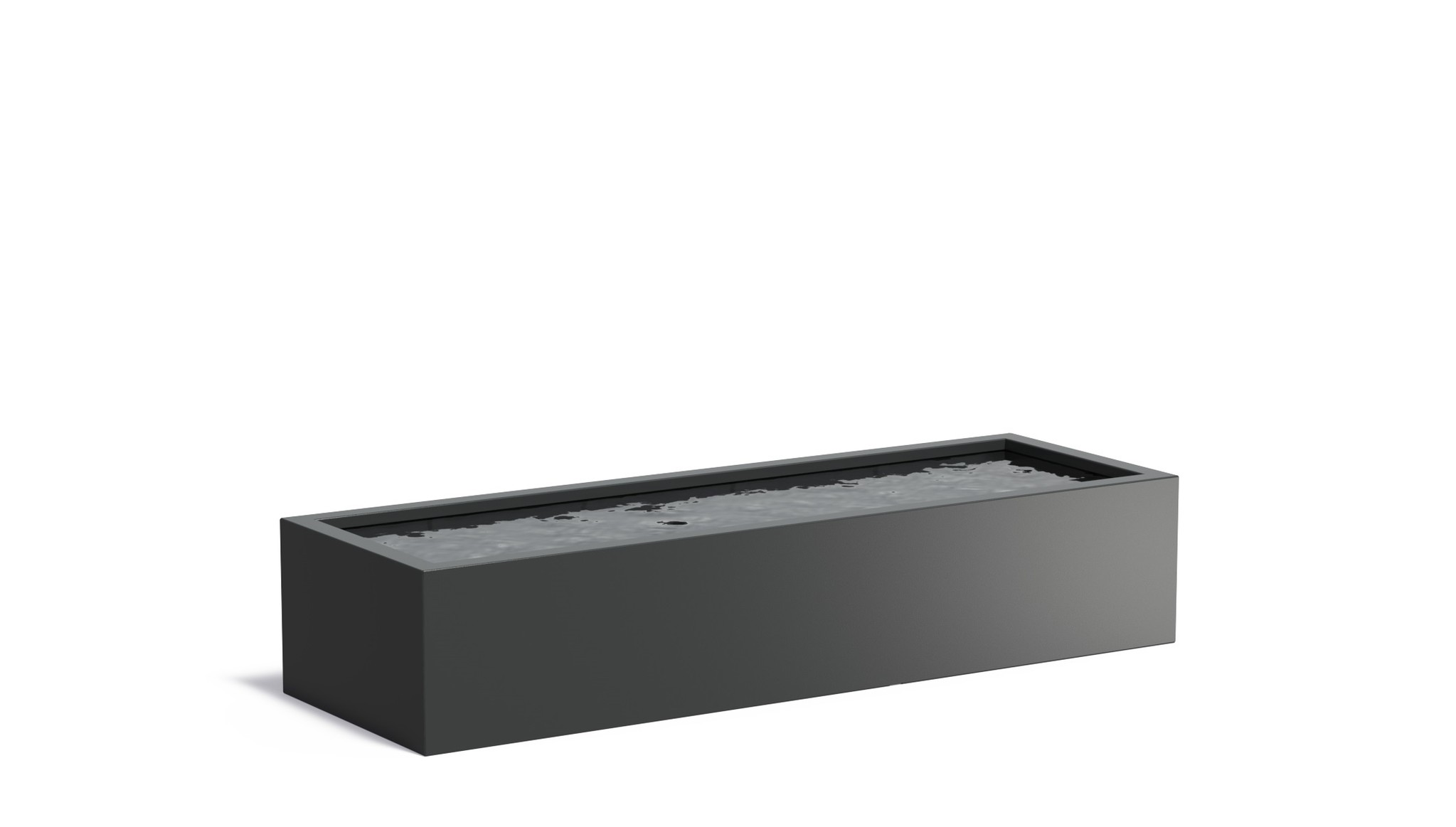 Aluminium vijverbak 300x100x60cm. afbeelding