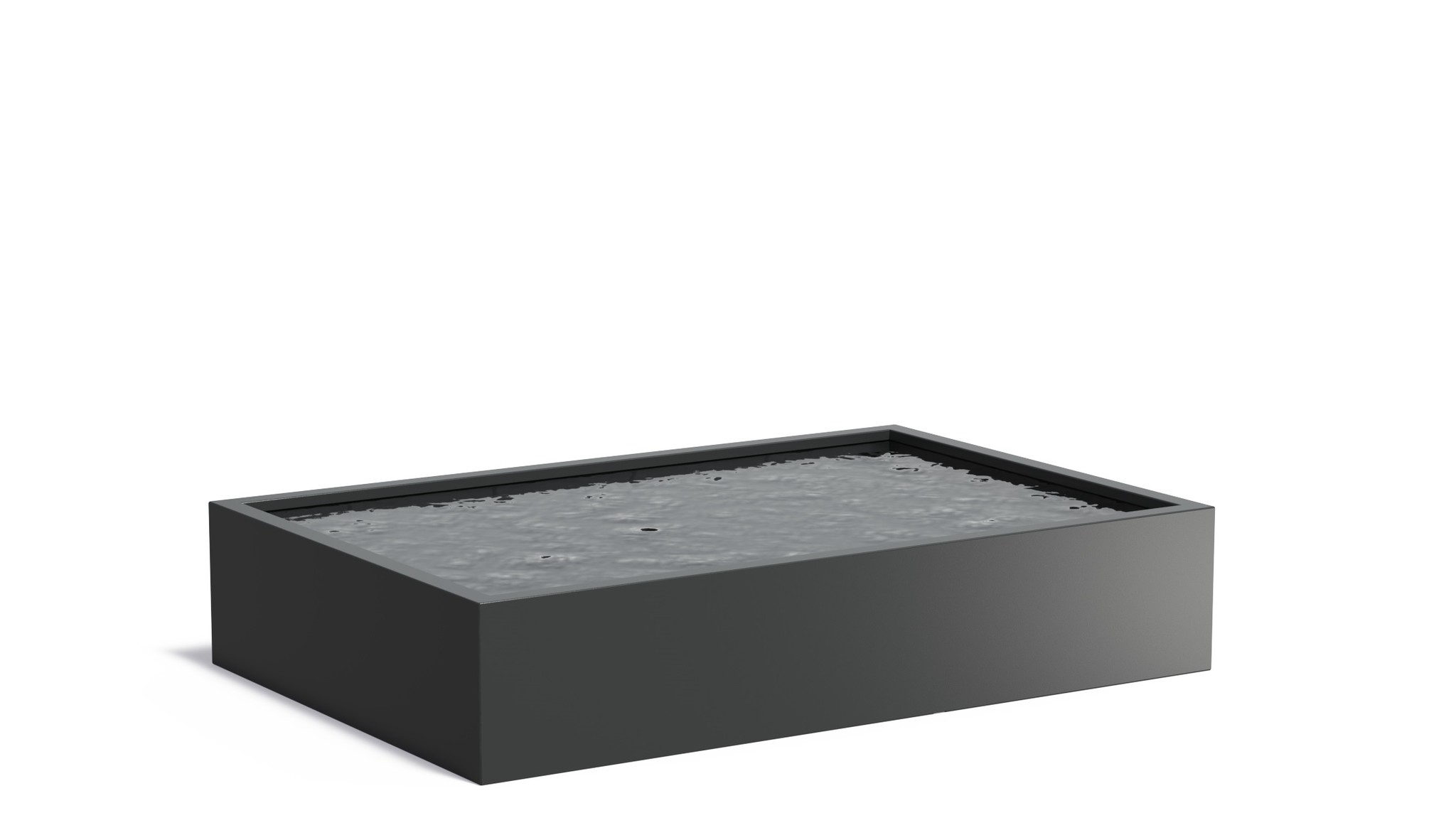 Aluminium vijverbak 300x200x60cm. afbeelding