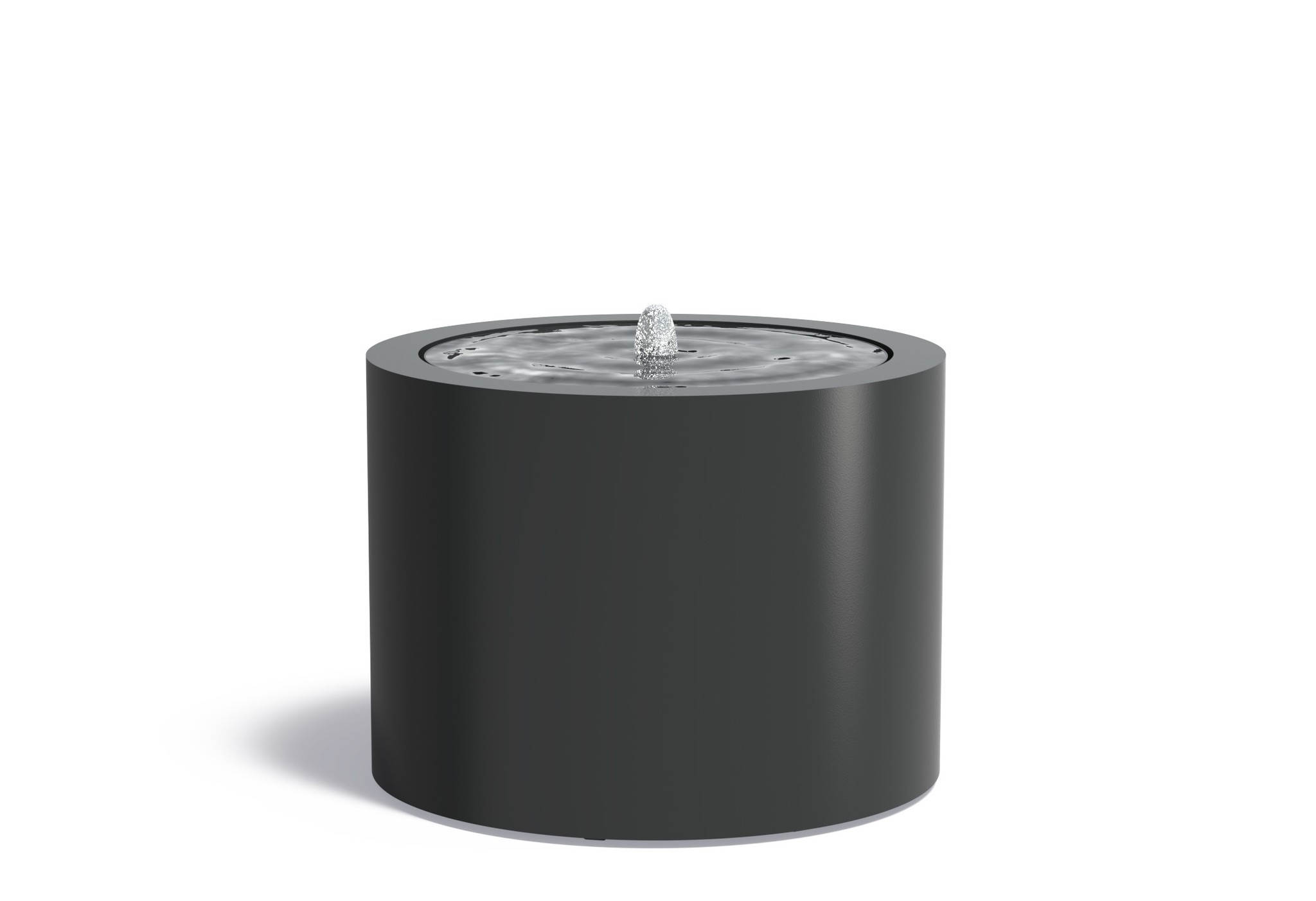 Watertafel Aluminium rond 100x75cm. afbeelding