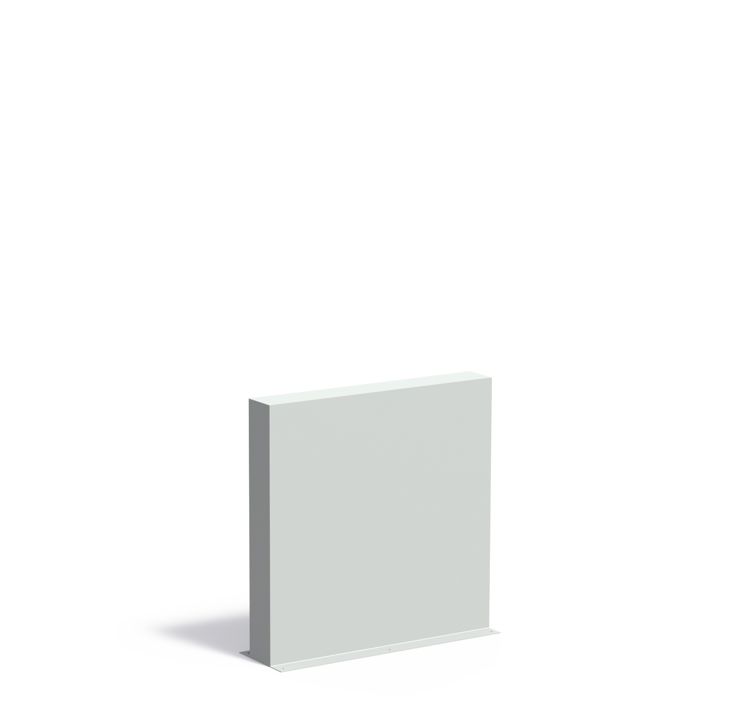 Polyester muur 100x15x100cm. afbeelding
