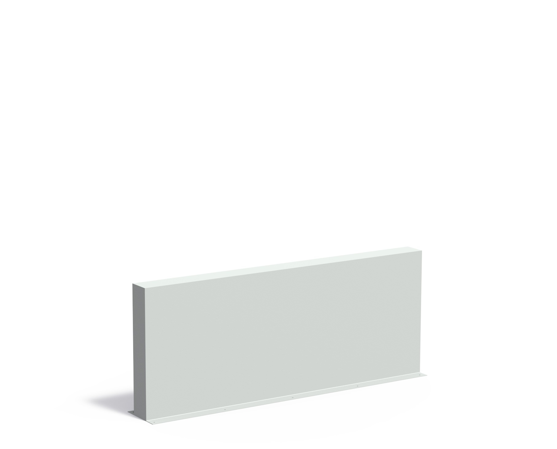 Polyester muur 200x15x80cm. afbeelding