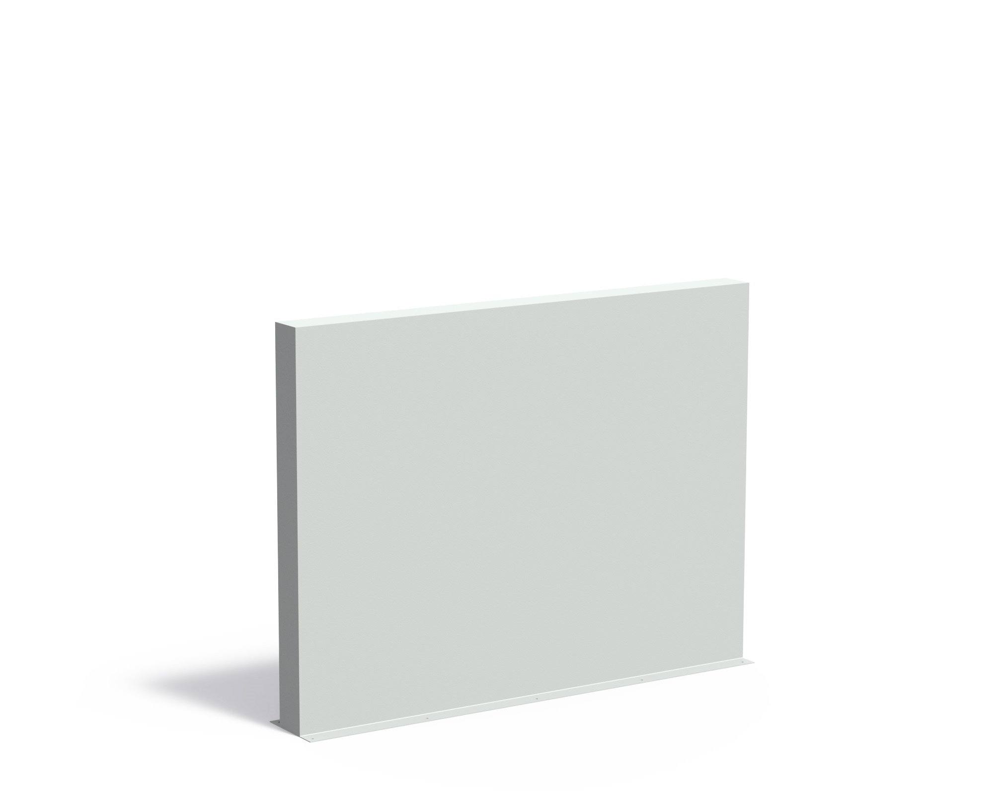 Polyester muur 200x15x150cm. afbeelding