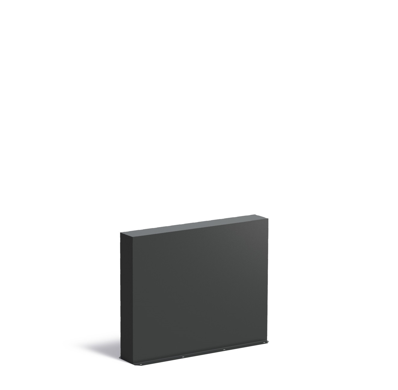 Aluminium muur 100x15x80cm. afbeelding