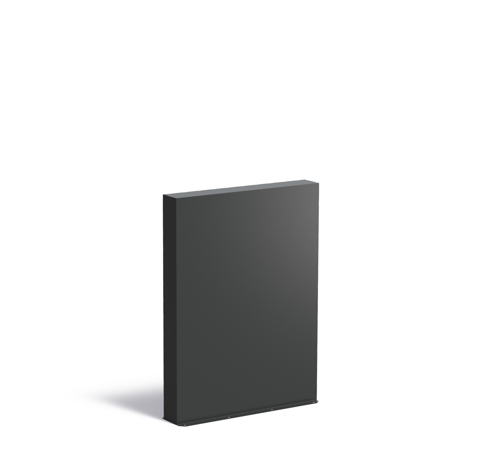 Aluminium muur 100x15x135cm. afbeelding