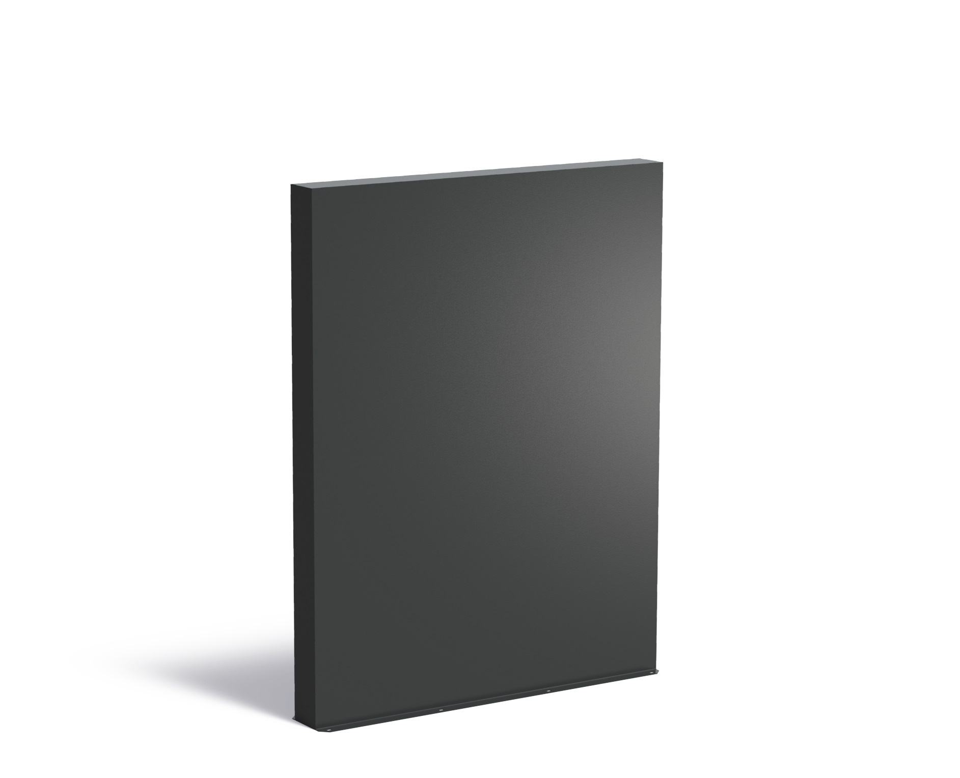 Aluminium muur 150x15x194cm. afbeelding