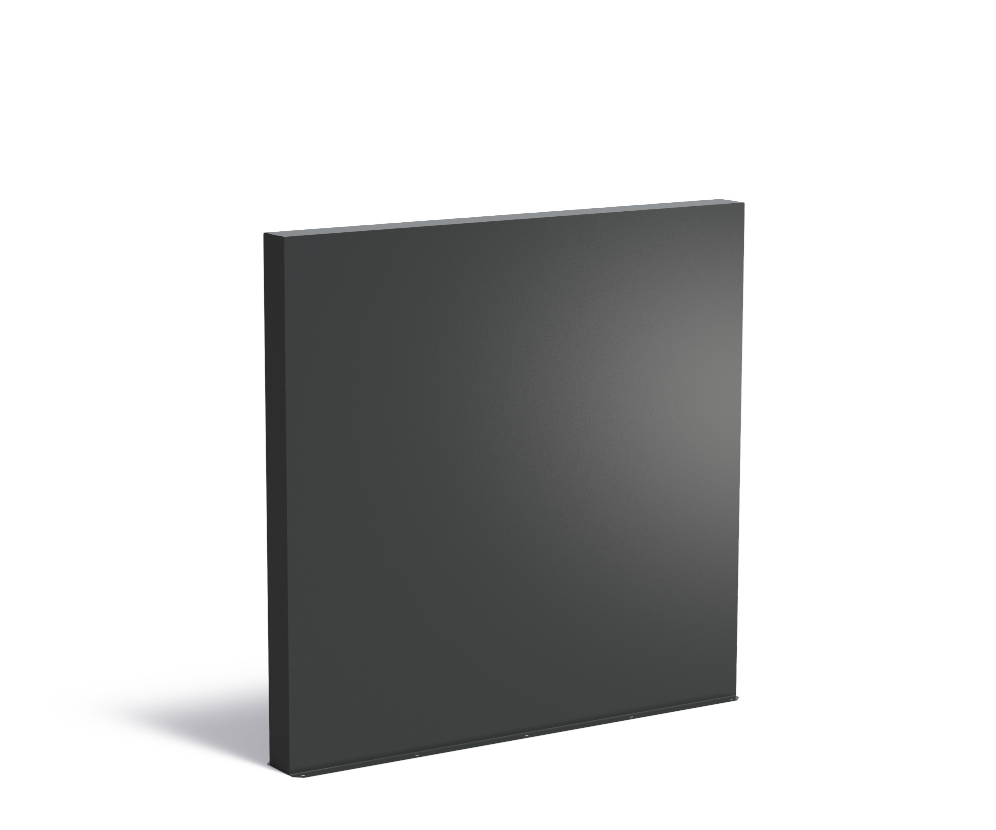 Aluminium muur 200x15x194cm. afbeelding