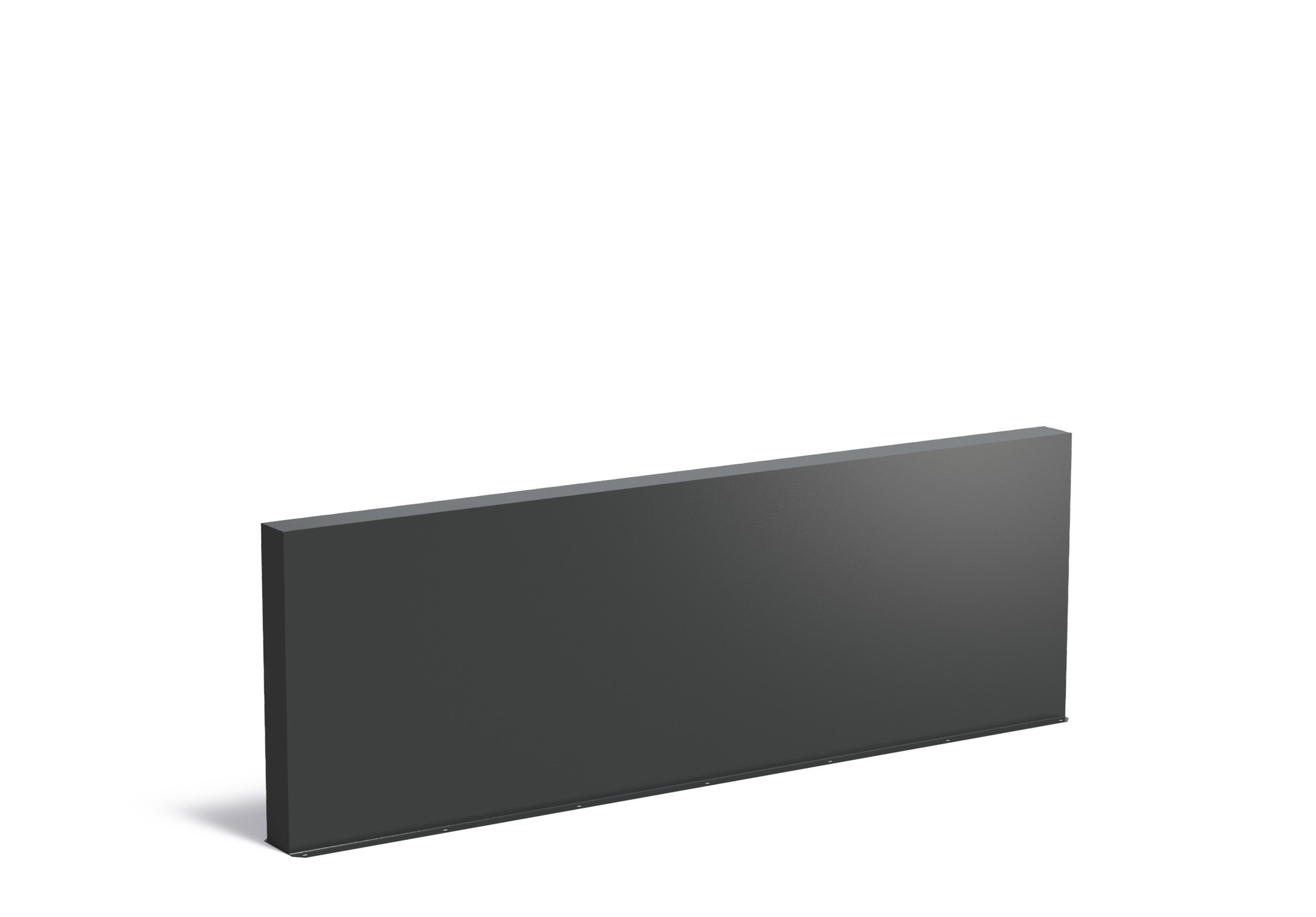 Aluminium muur 300x15x100cm. afbeelding