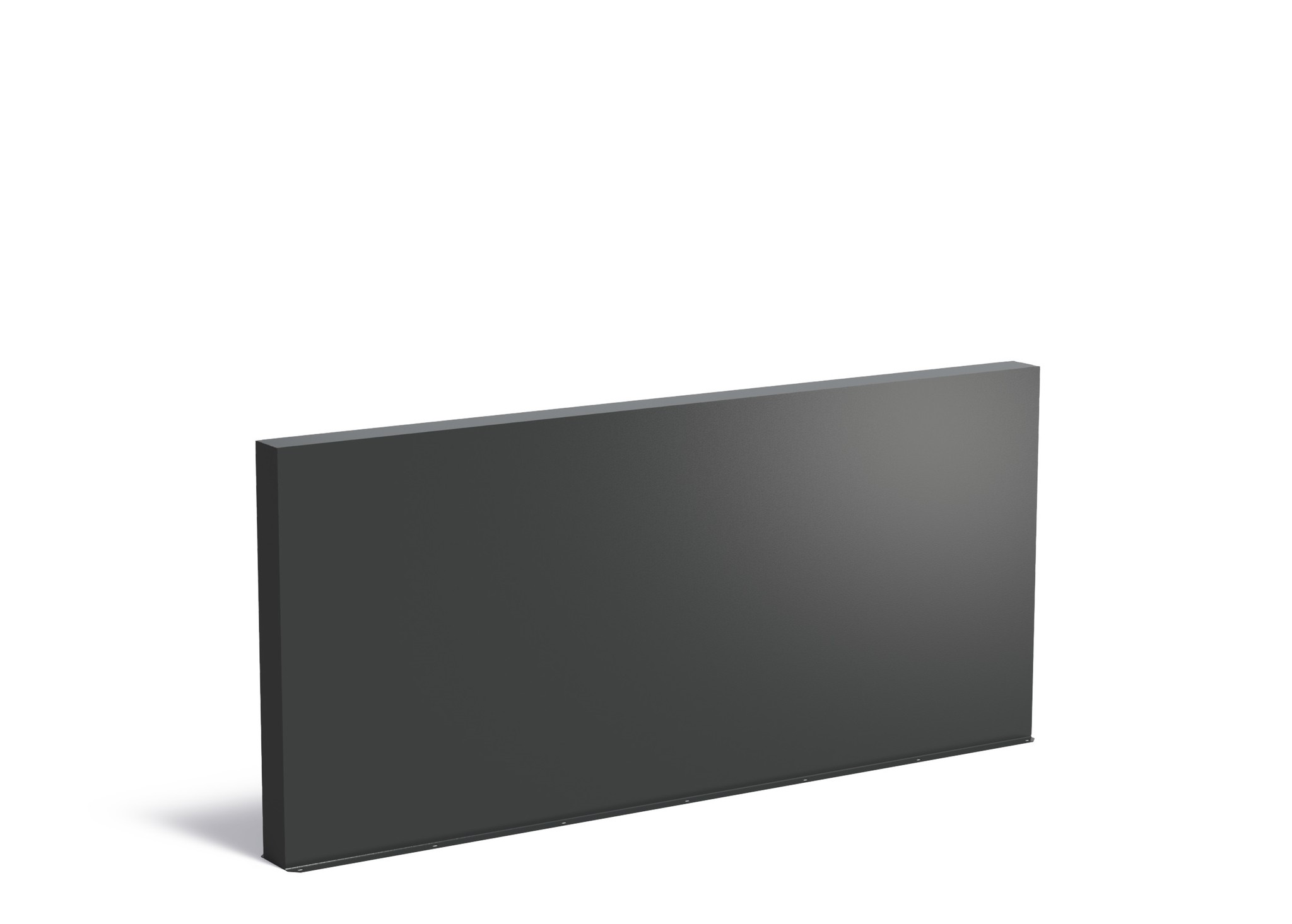 Aluminium muur 300x15x135cm. afbeelding