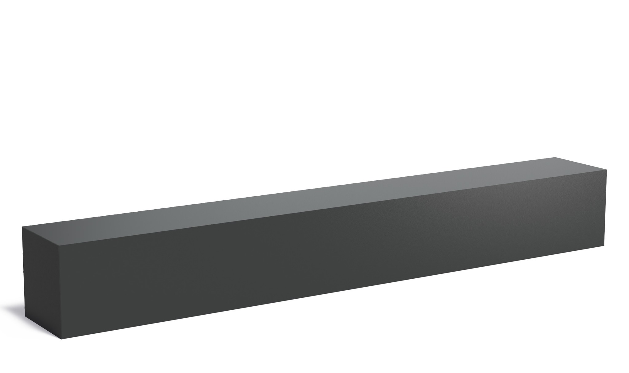 Aluminium sokkel 300x40x40cm. afbeelding