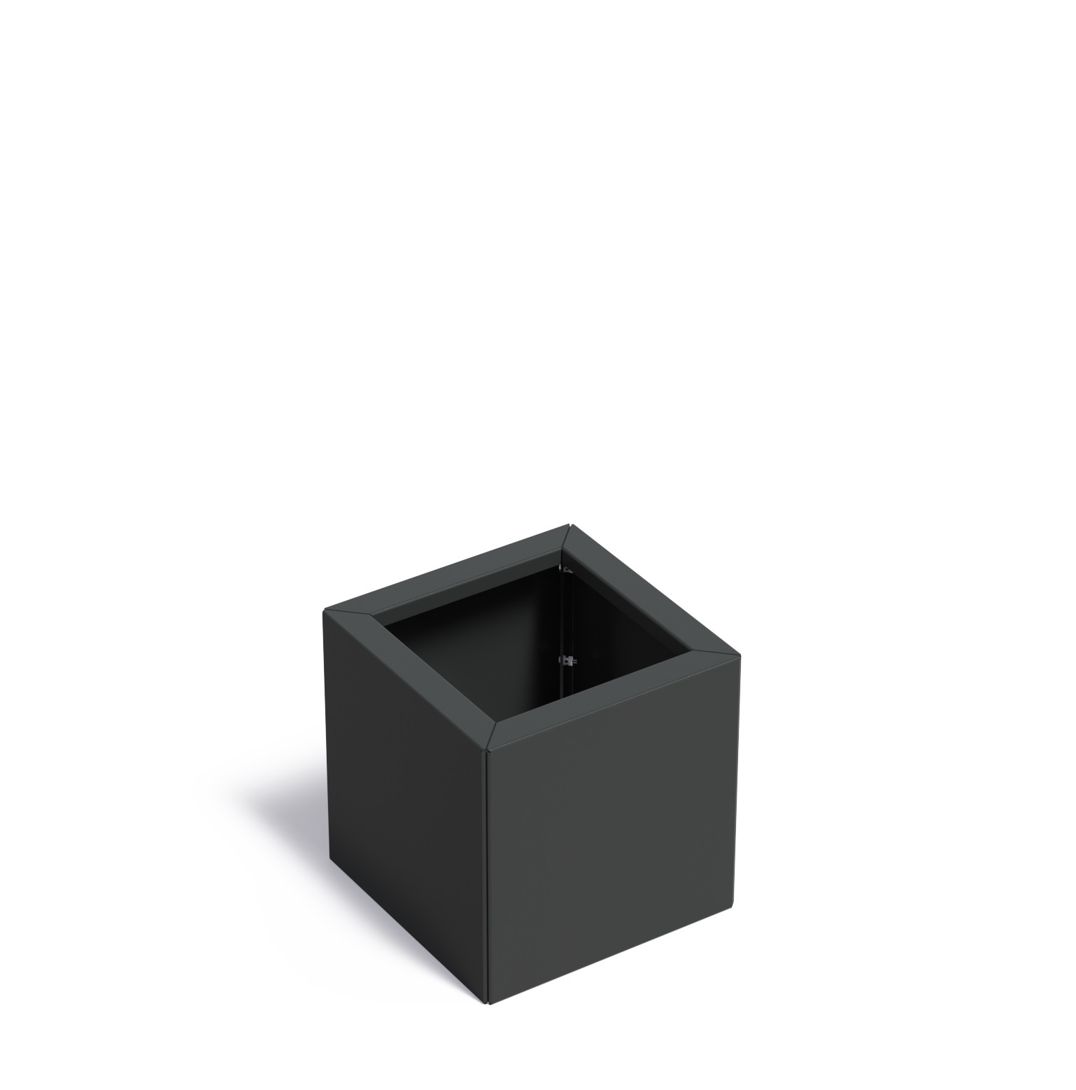 Verzinkt staal plantenbak CARREZ Connect 40x40x40cm. afbeelding