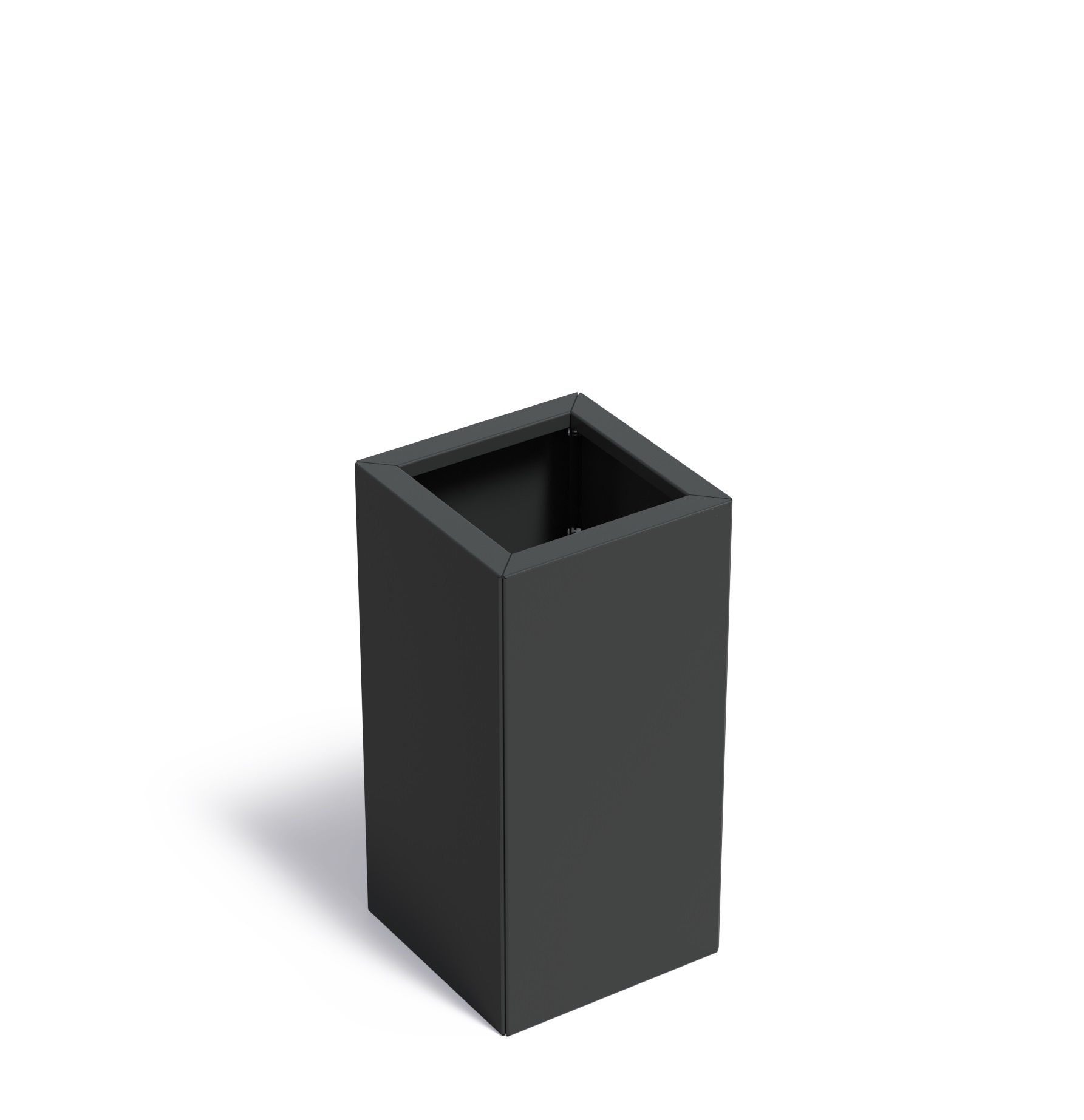 Verzinkt staal plantenbak CARREZ Connect 40x40x80cm. afbeelding