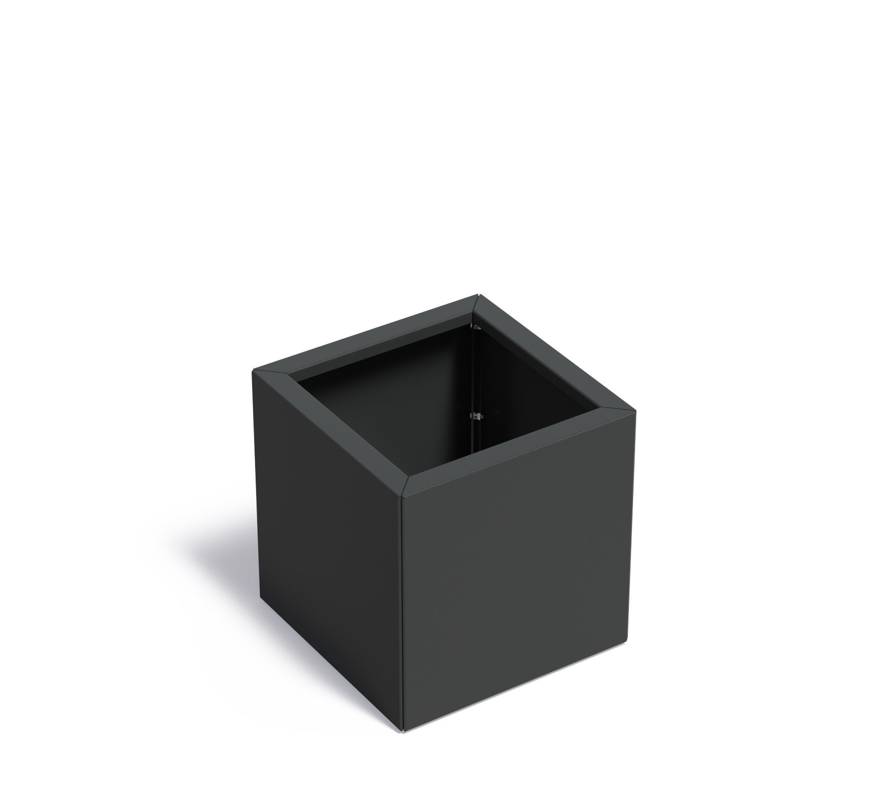 Verzinkt staal plantenbak CARREZ Connect 50x50x50cm. afbeelding