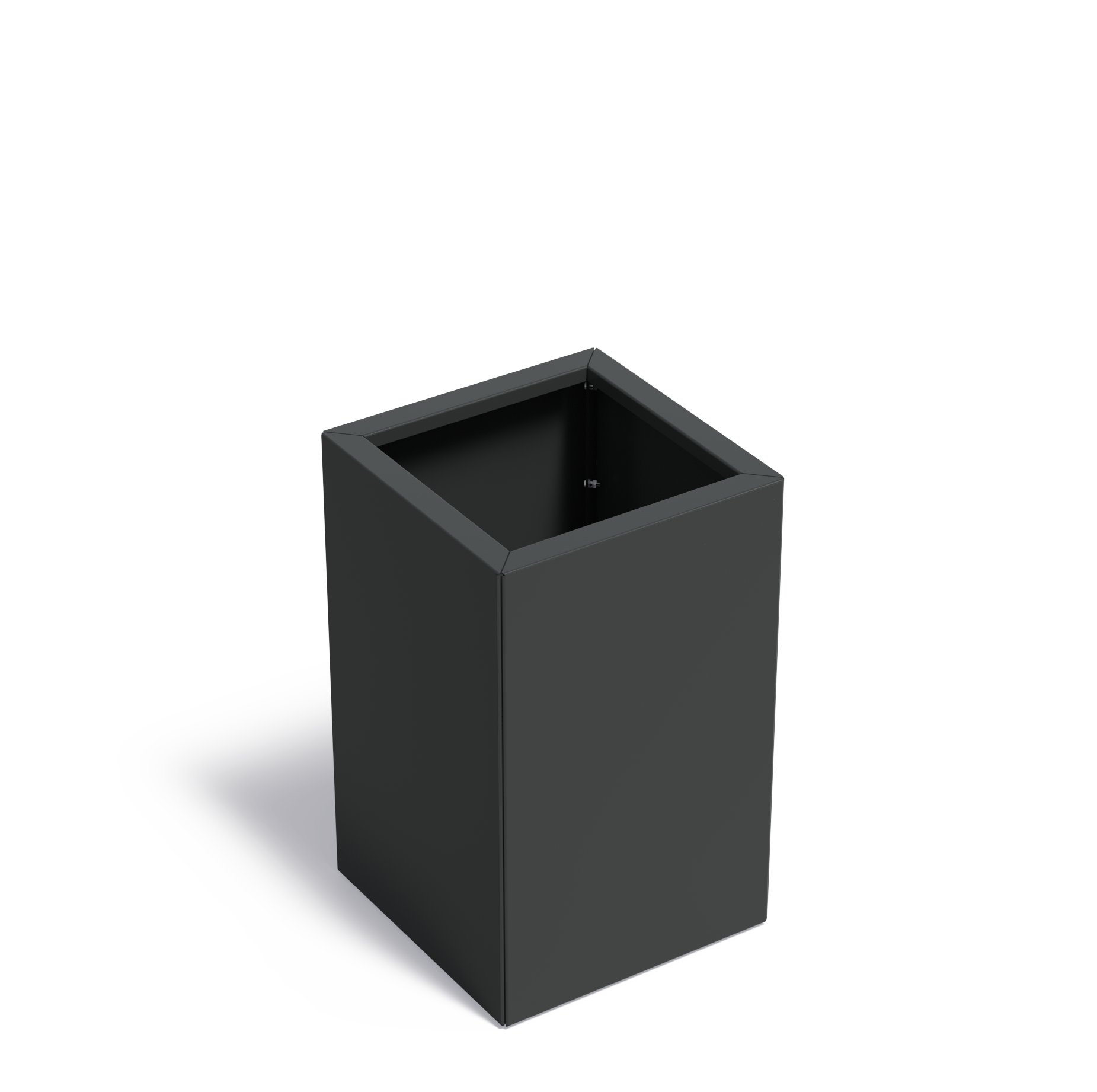 Verzinkt staal plantenbak CARREZ Connect 50x50x80cm. afbeelding