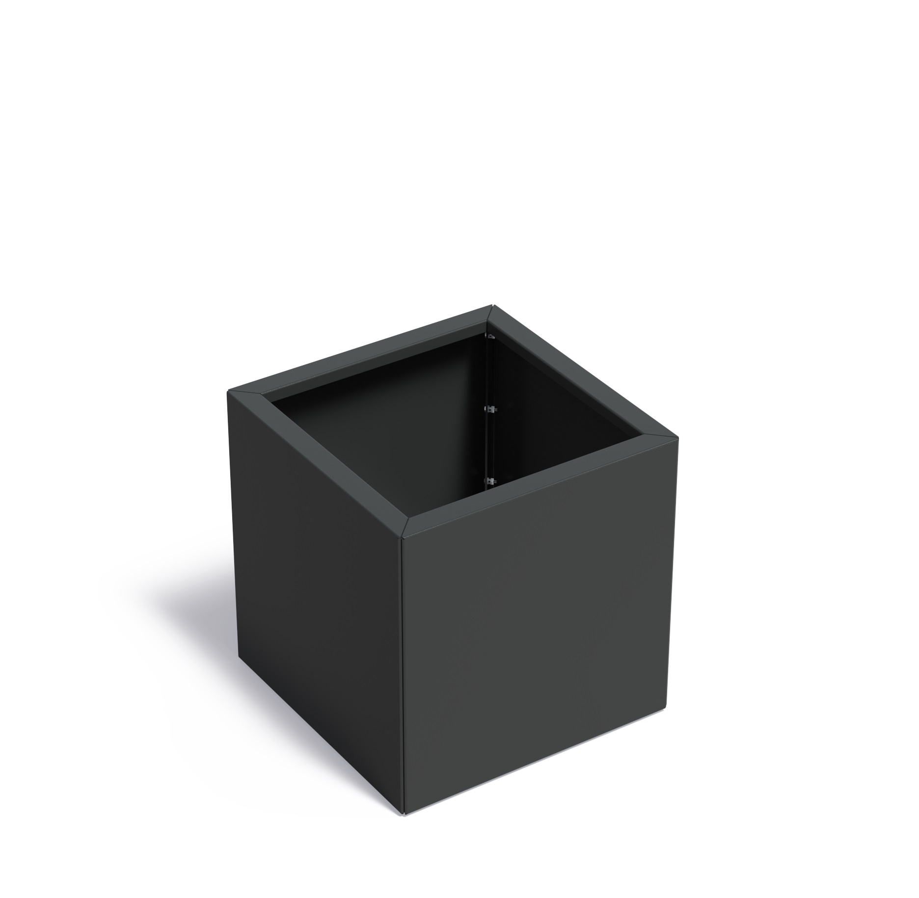 Verzinkt staal plantenbak CARREZ Connect 60x60x60cm. afbeelding