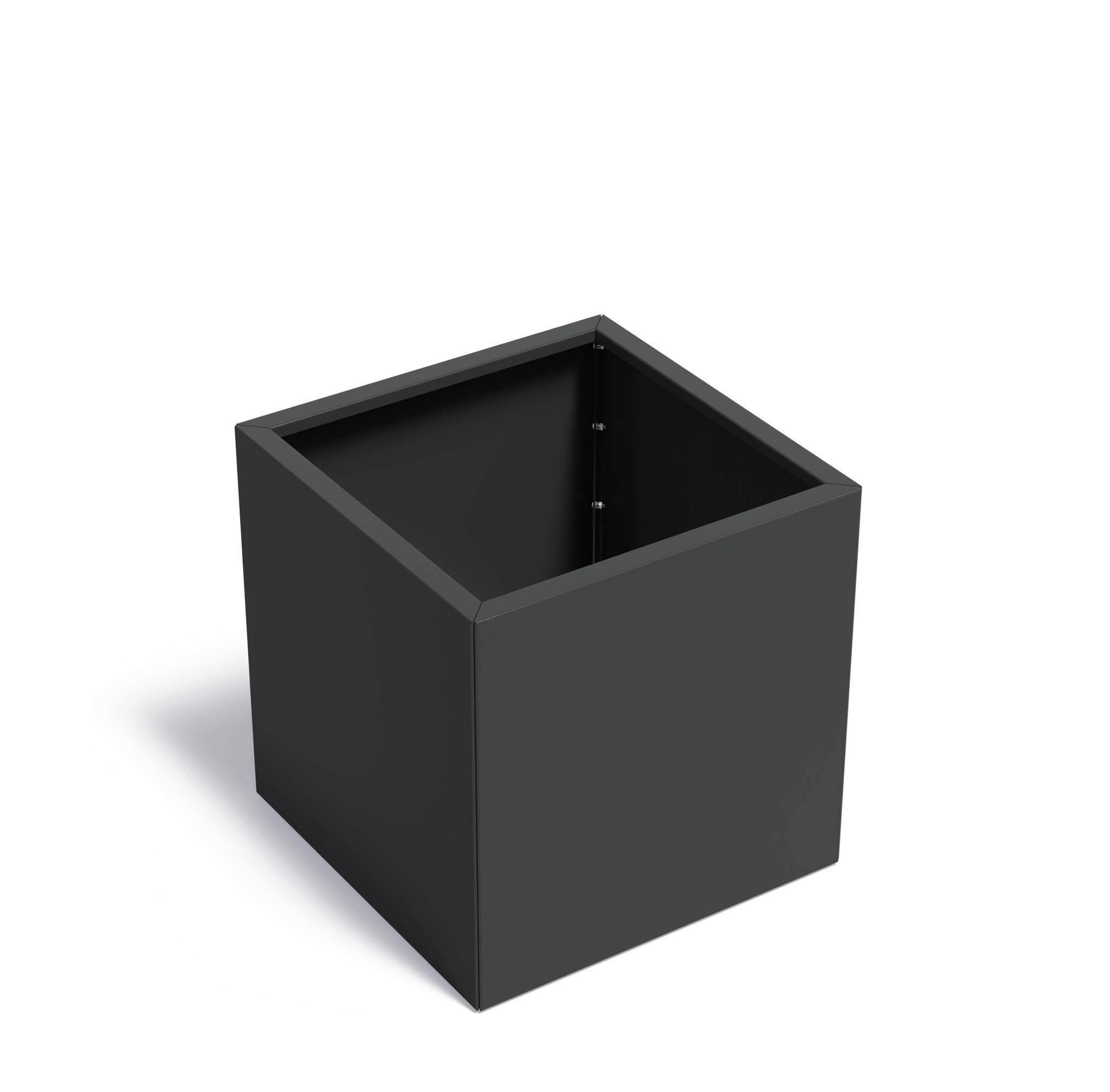 Verzinkt staal plantenbak CARREZ Connect 80x80x80cm. afbeelding