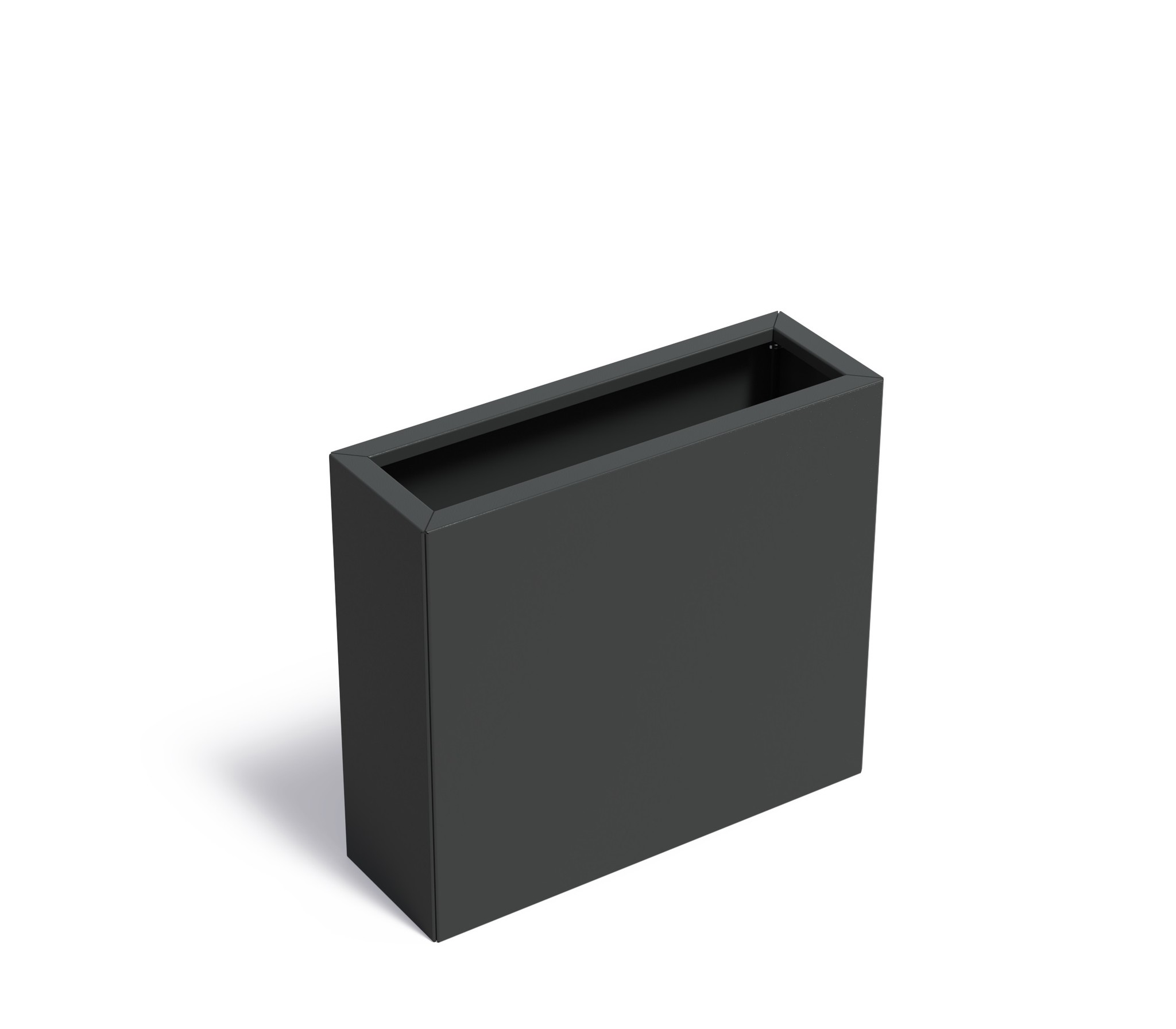 Verzinkt staal plantenbak CARREZ Connect 90x30x80cm. afbeelding